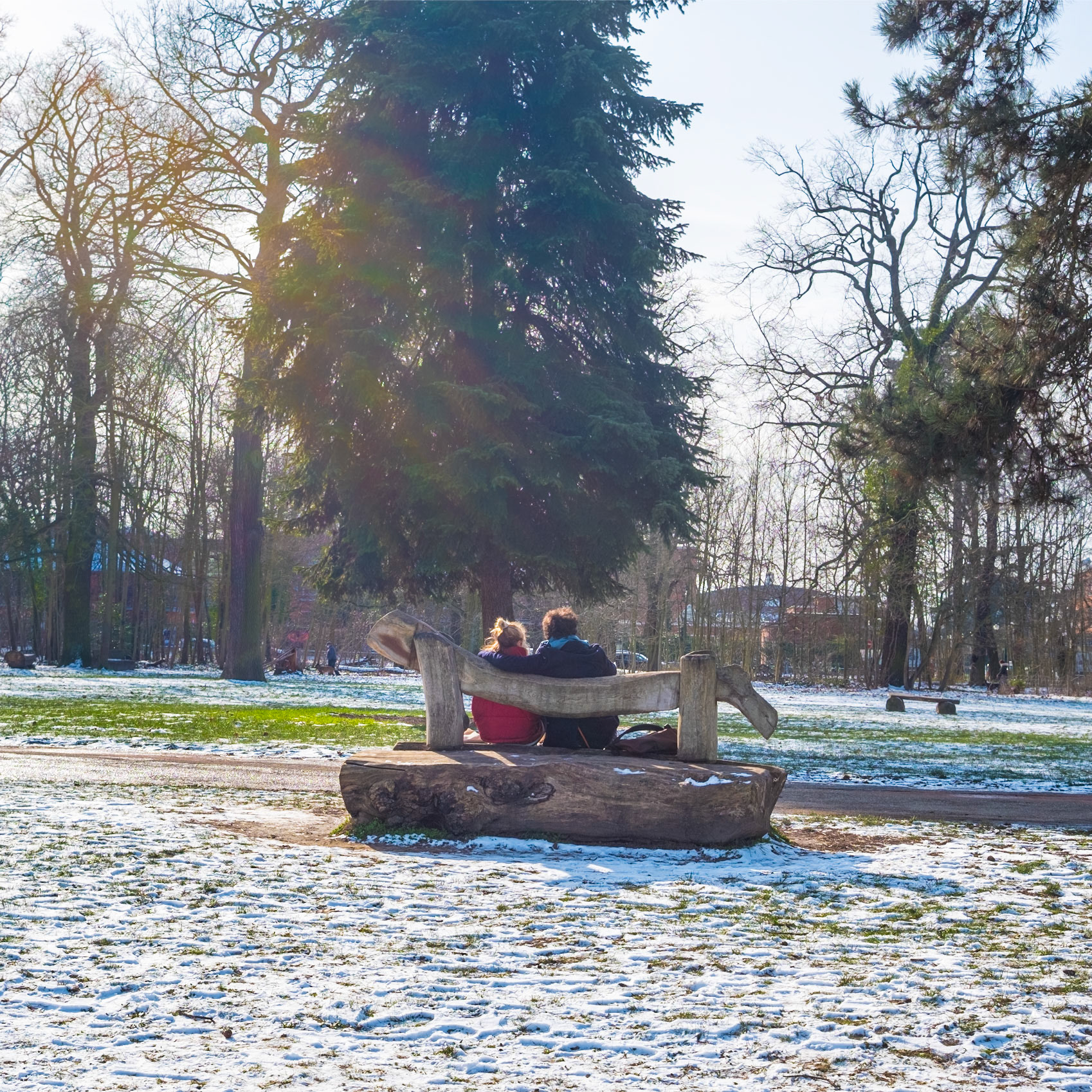 L'amour sur un banc public