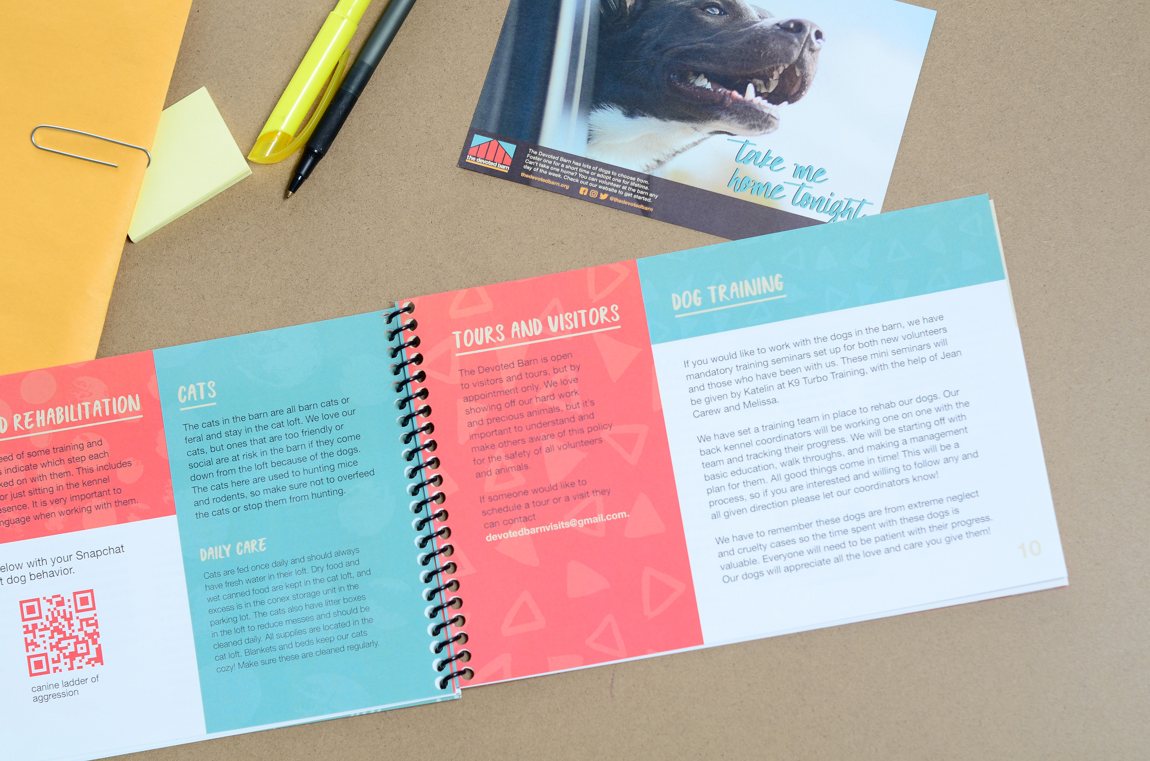 More pages of Volunteer Handbook
