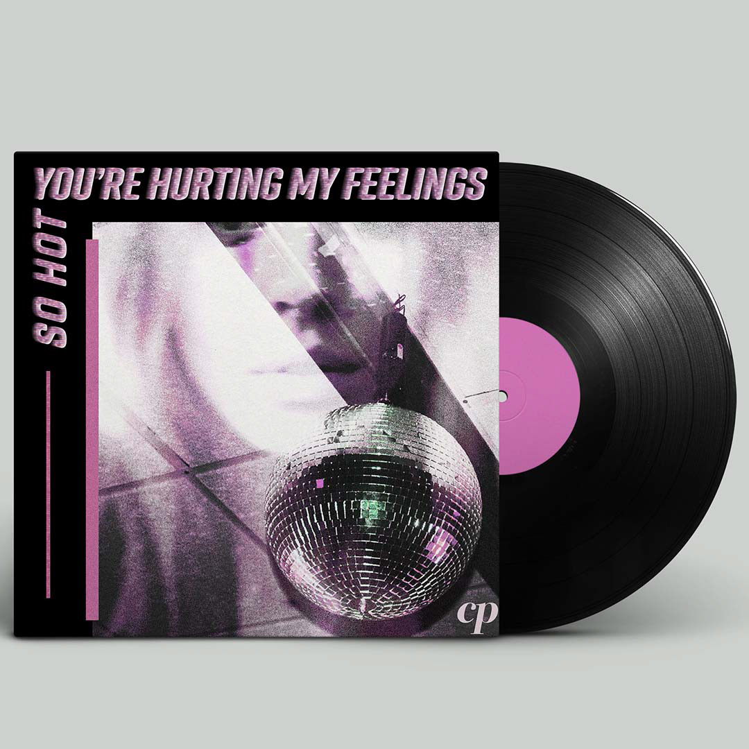 Concept album art for Caroline Polachek's 2019 track "So Hot You're Hurting My Feelings."