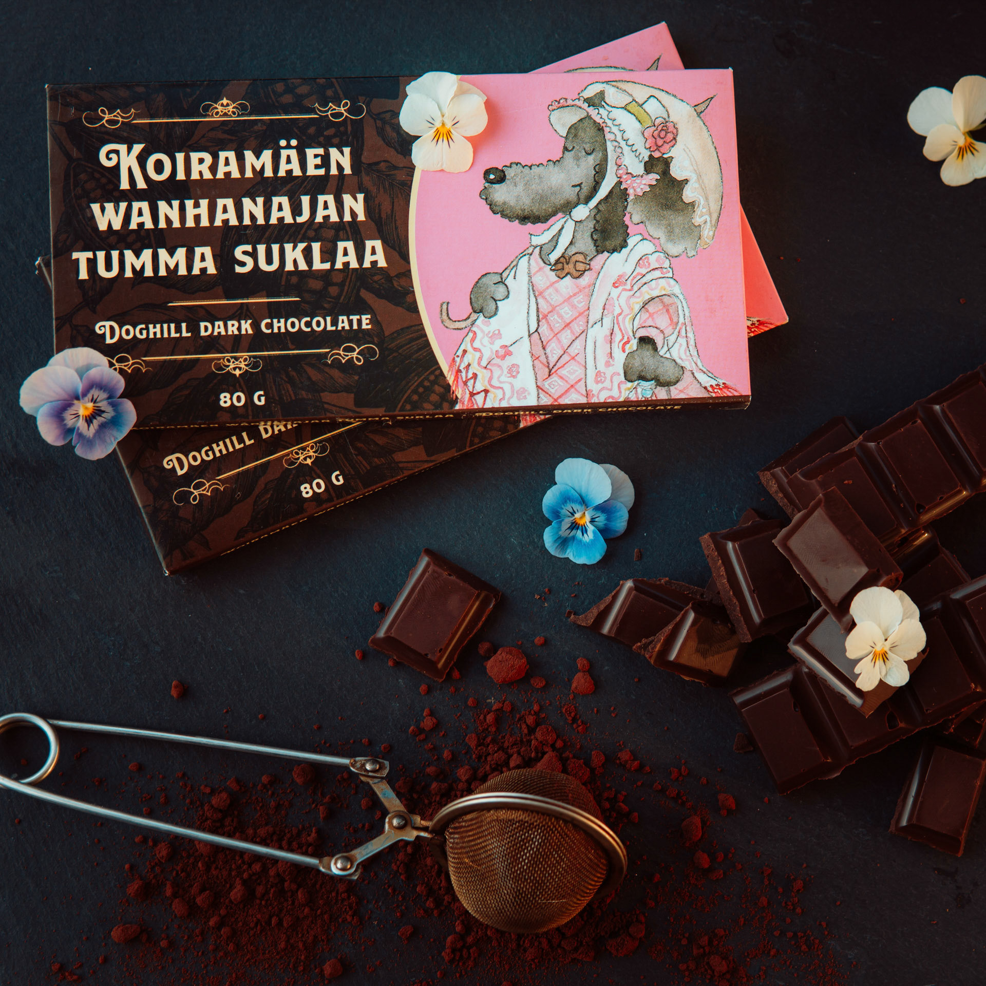 Doghill illustration made by Mauri Kunnas