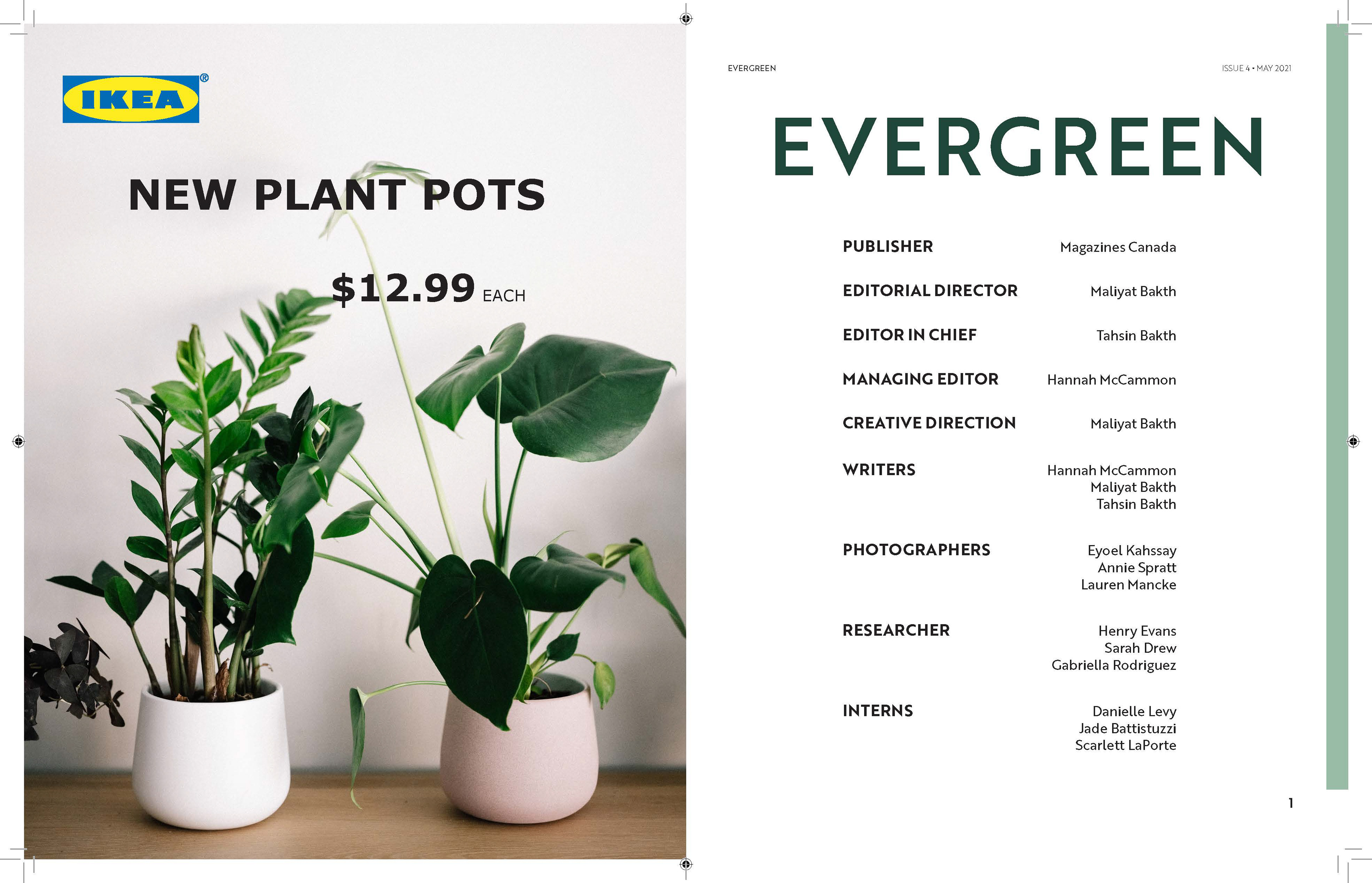Ad #1 & Page 1