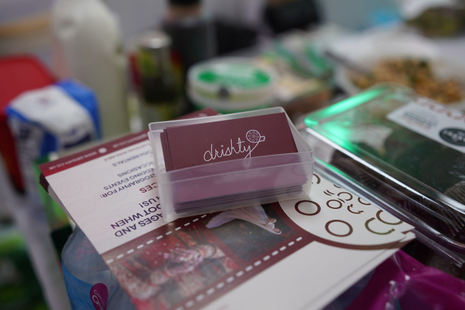 Client Image of Business Card & Leaflet 