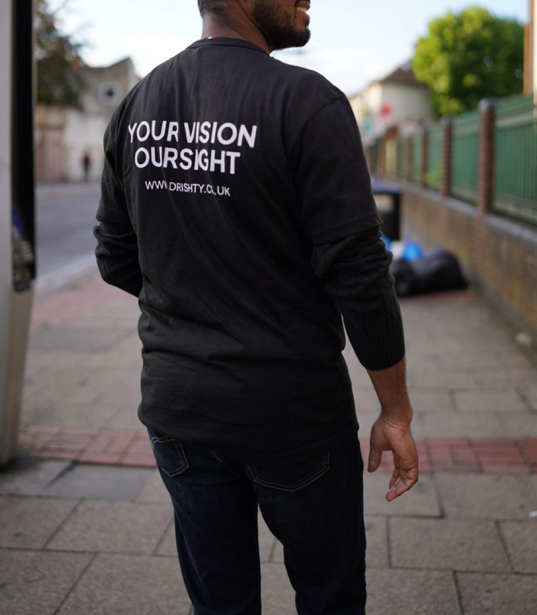Client Image Back of T-shirt