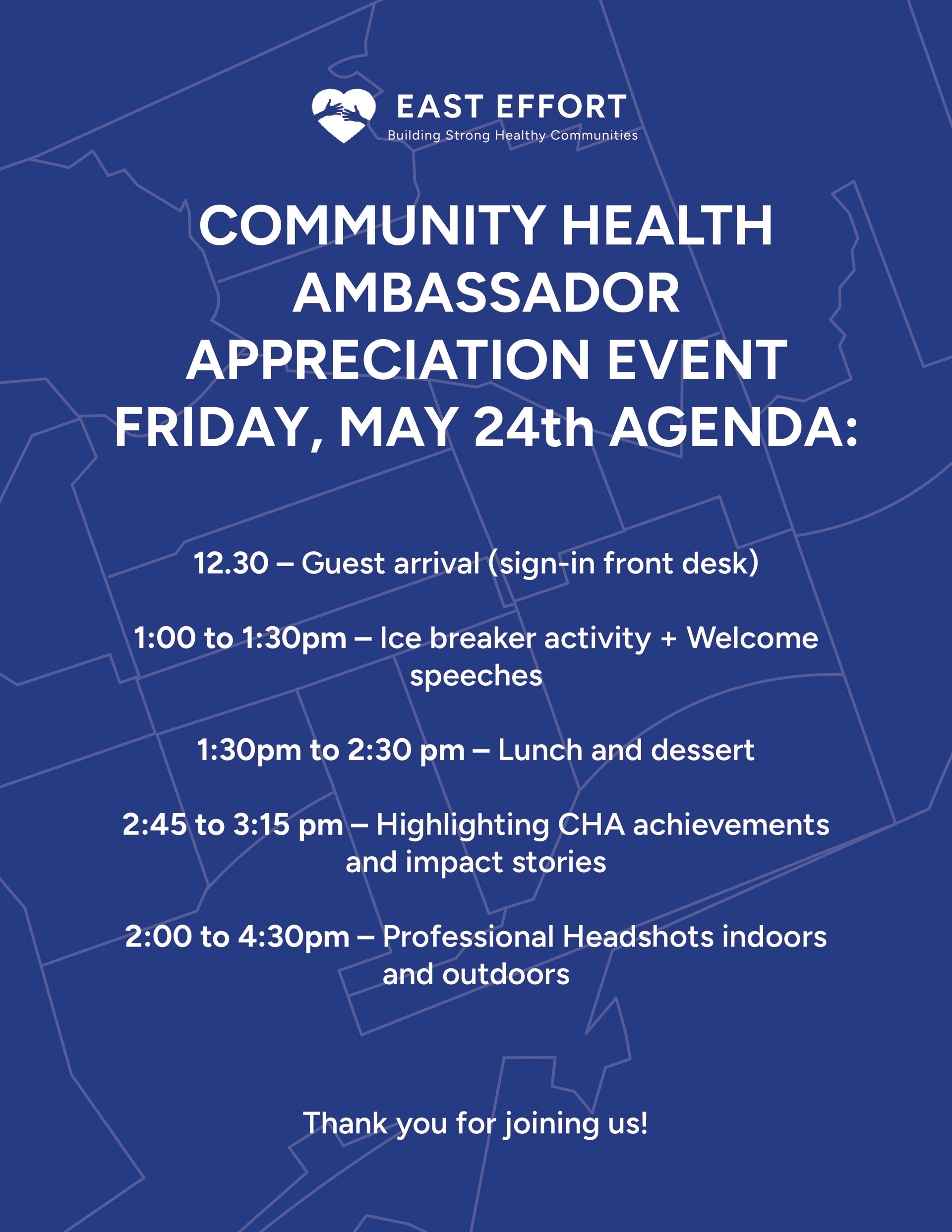 Event Agenda Flat