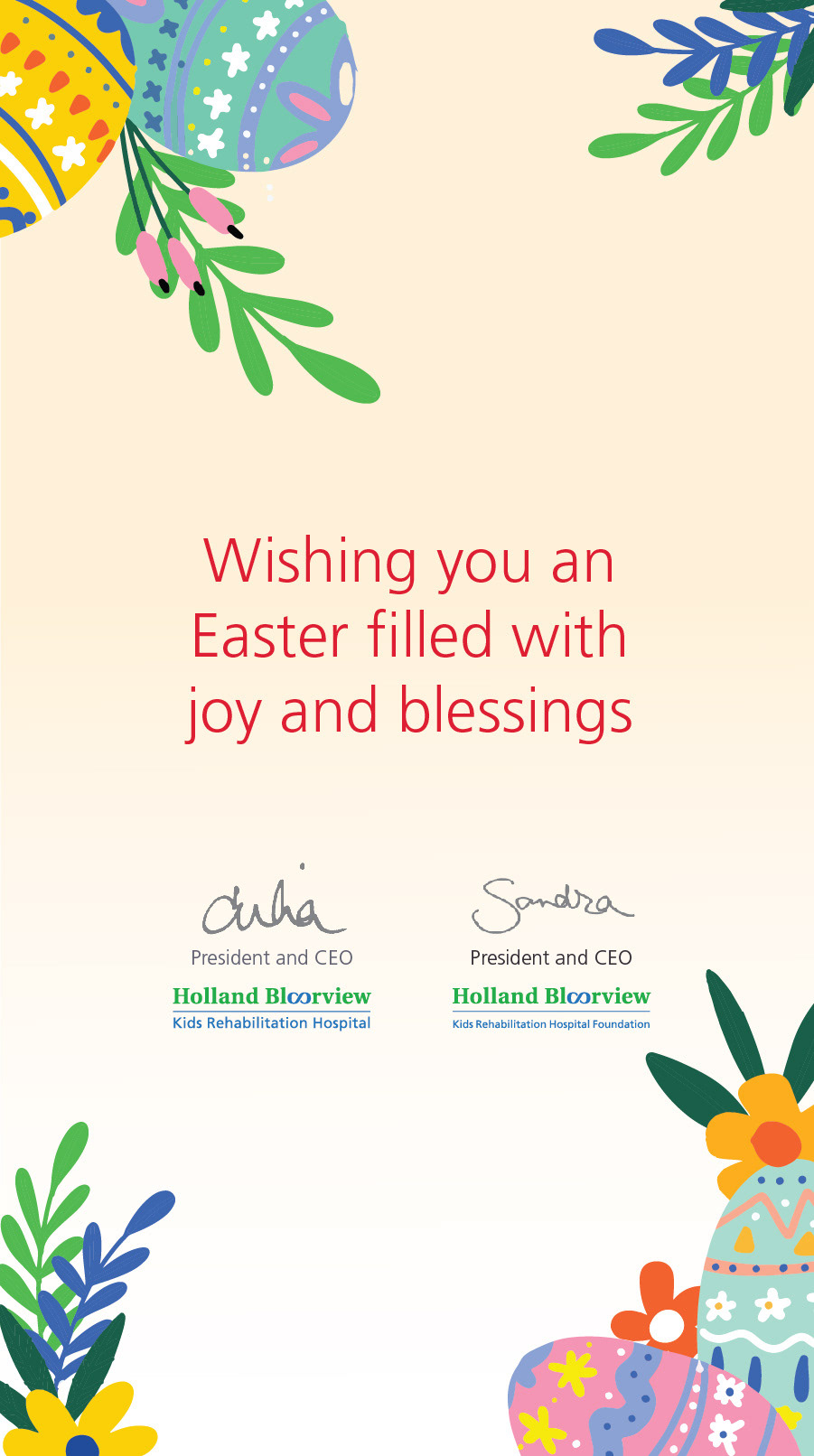 CEO Easter E-Card