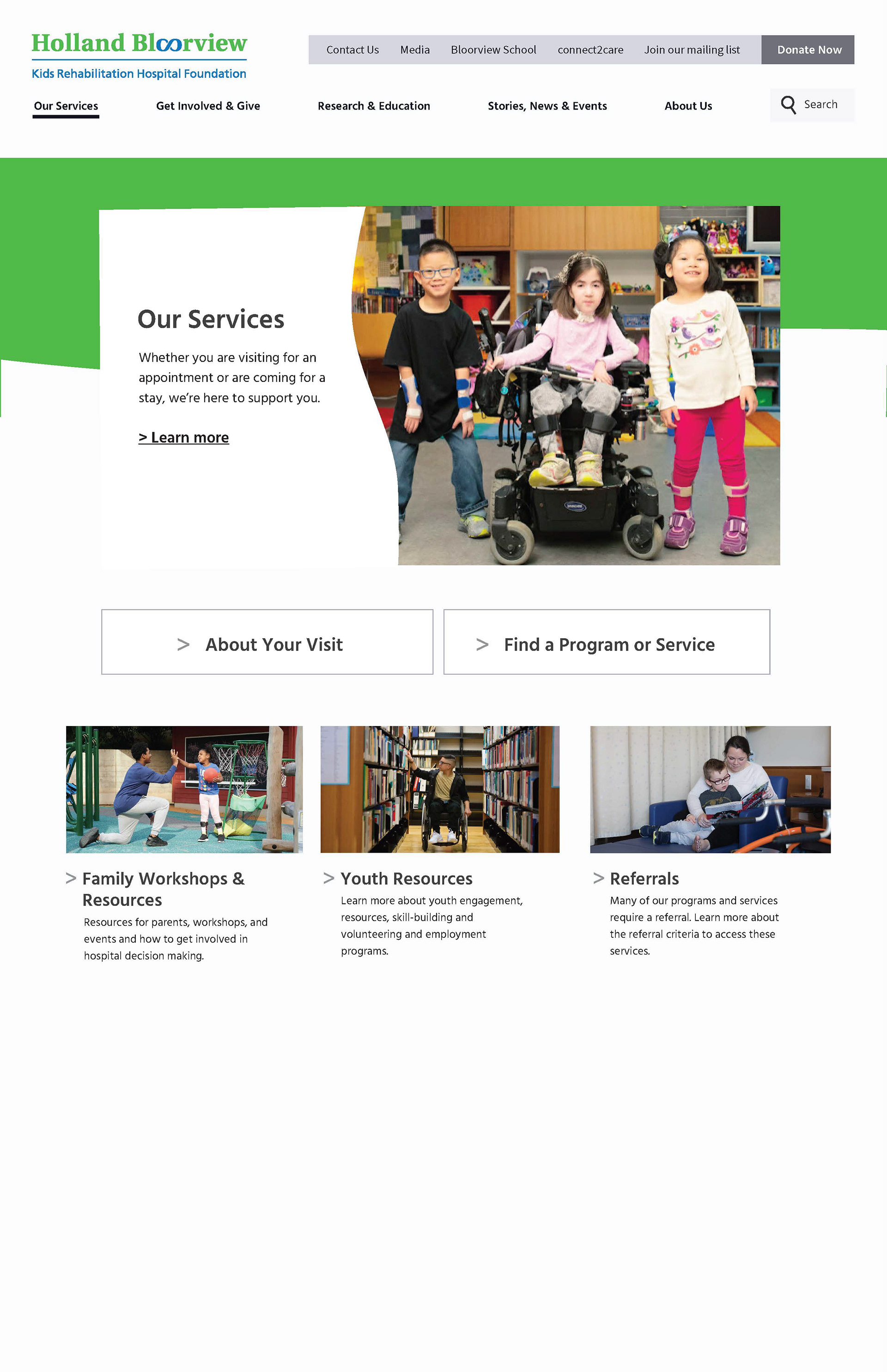 Our Services Page Image Refresh Mockup