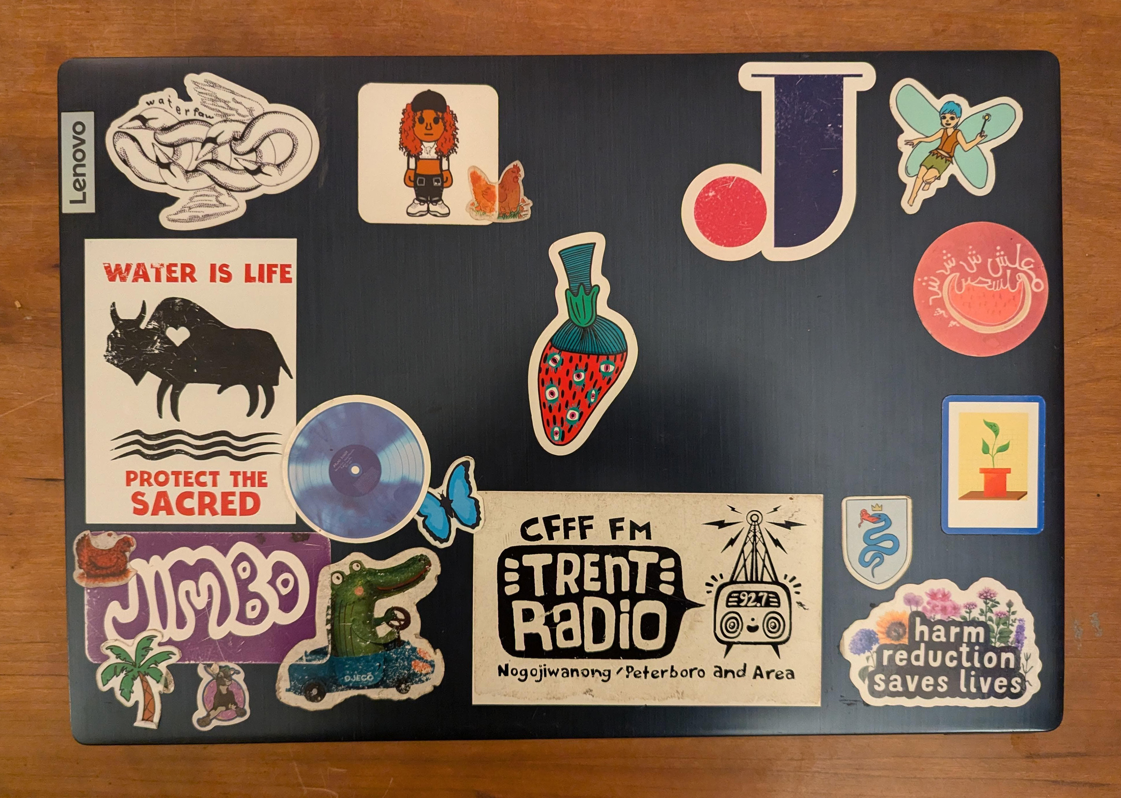 Client Picture of JUST Sticker