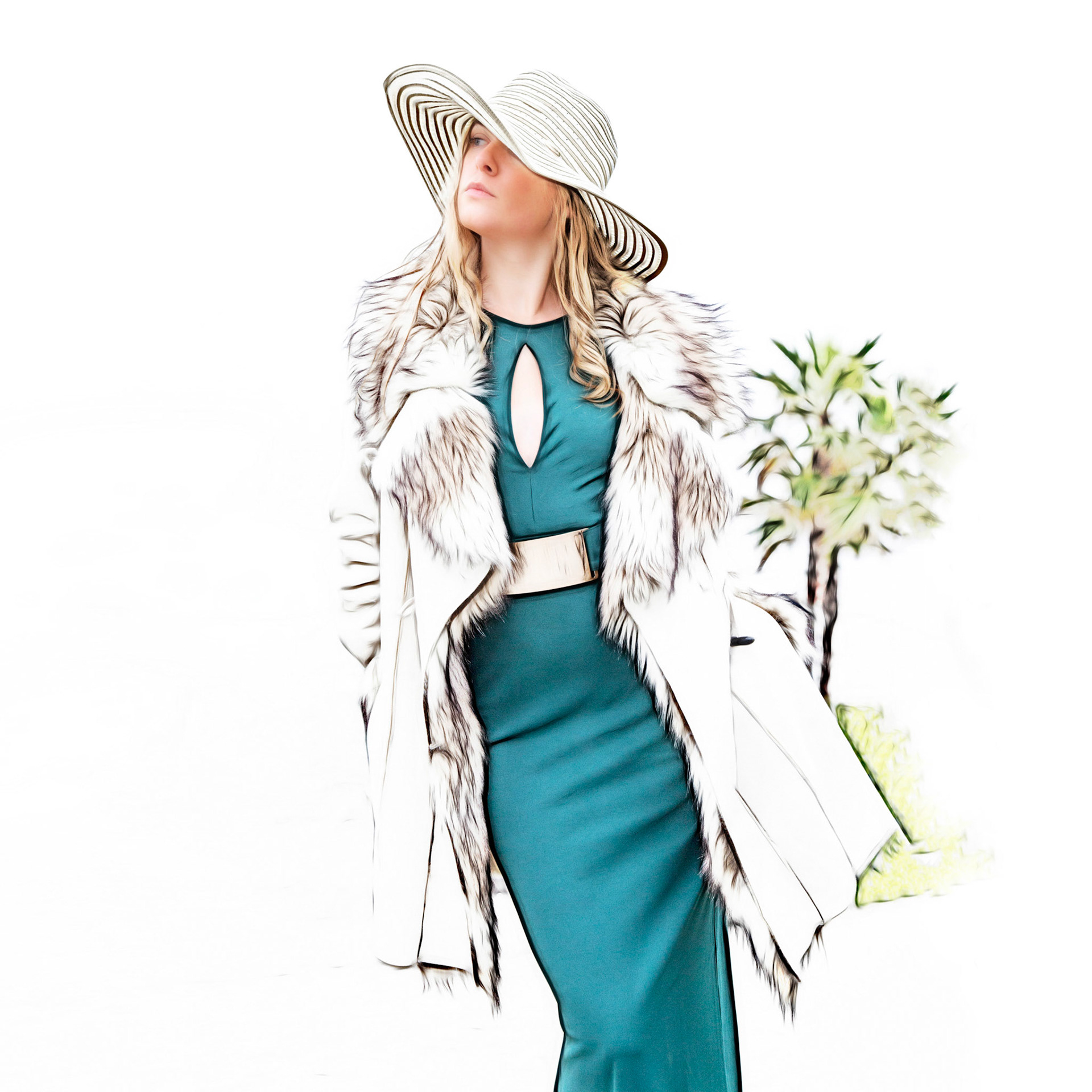 Model, out of school!