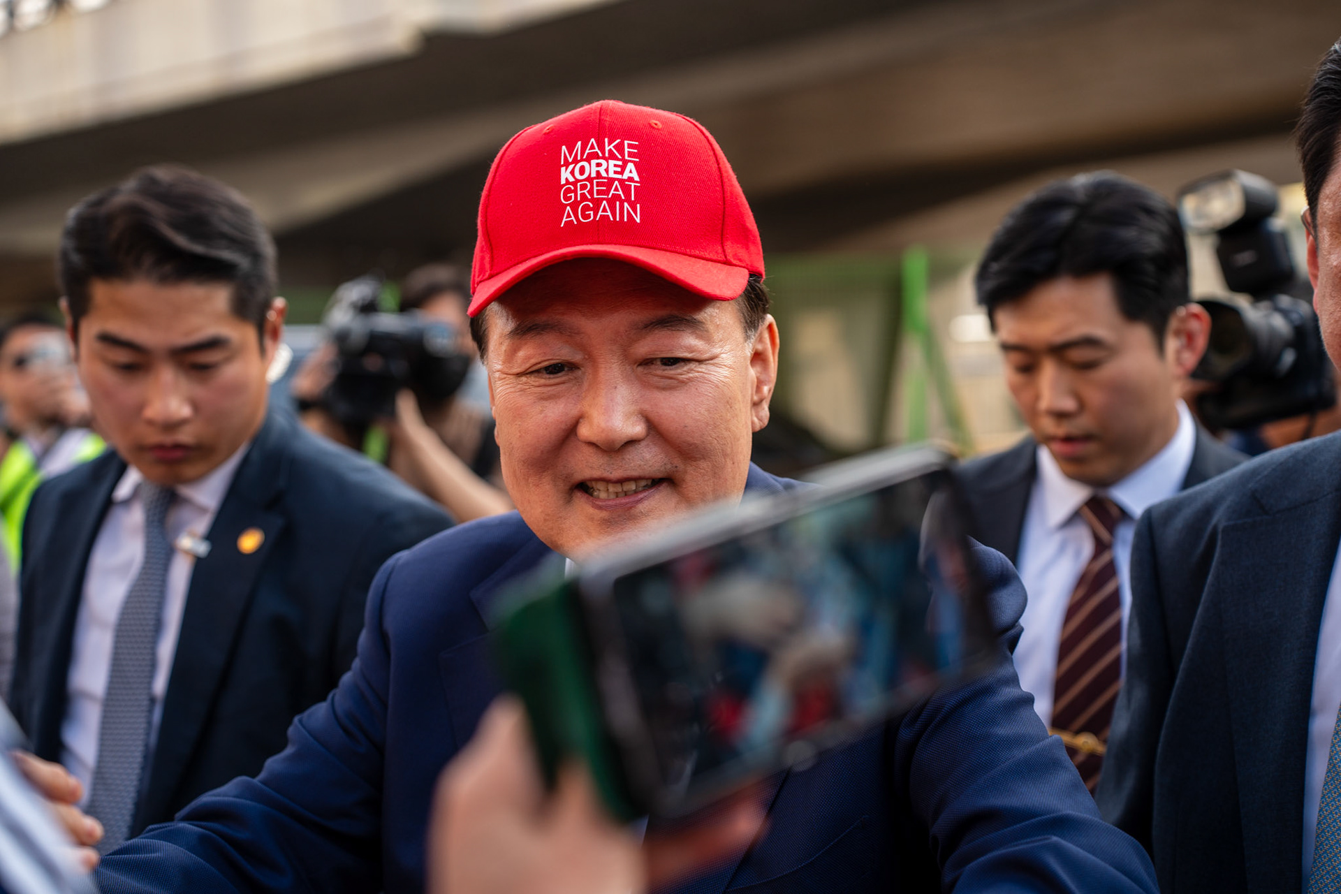 Impeached South Korean President Yoon Suk Yeol Departs Official Residence After Ruling