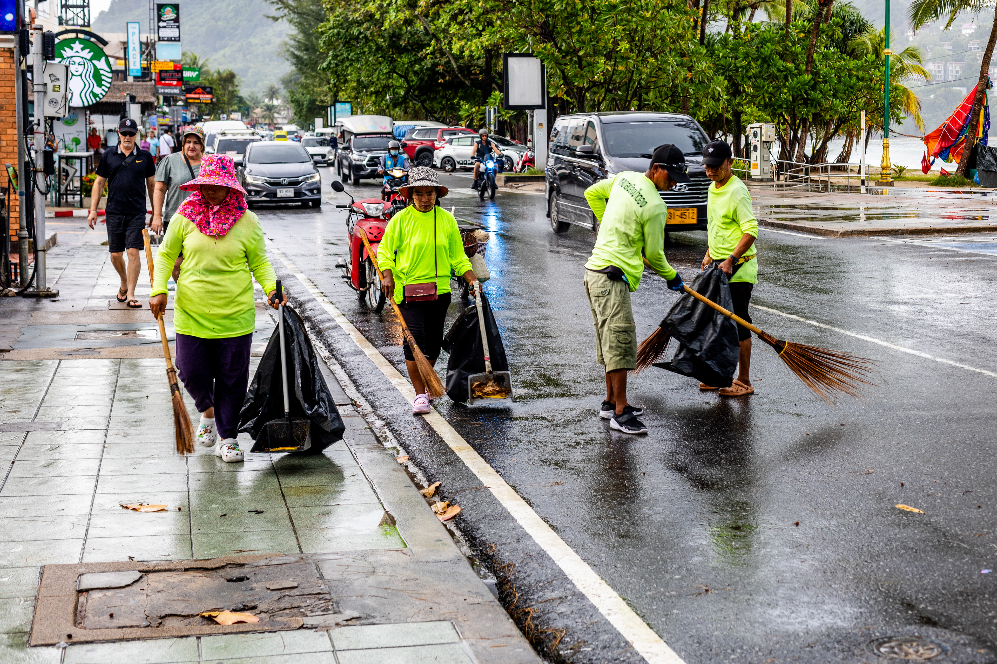 Patong workers