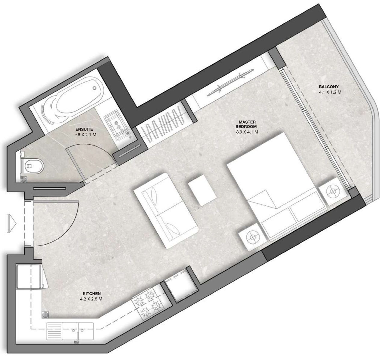 Studio Apartment