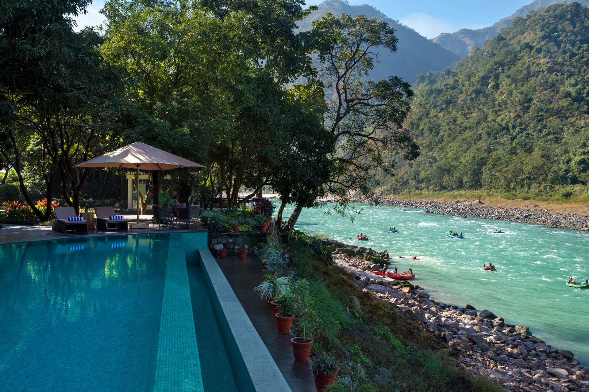 Anand Kashi by the Ganges, Rishikesh