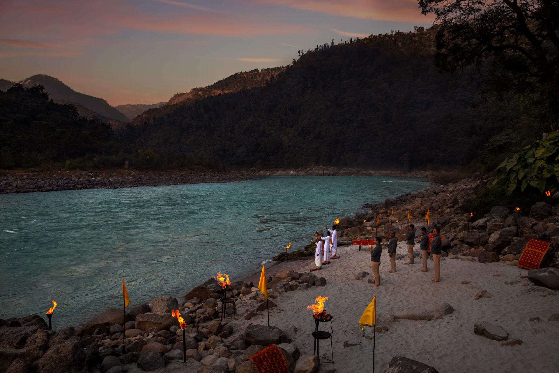 Anand Kashi by the Ganges, Rishikesh