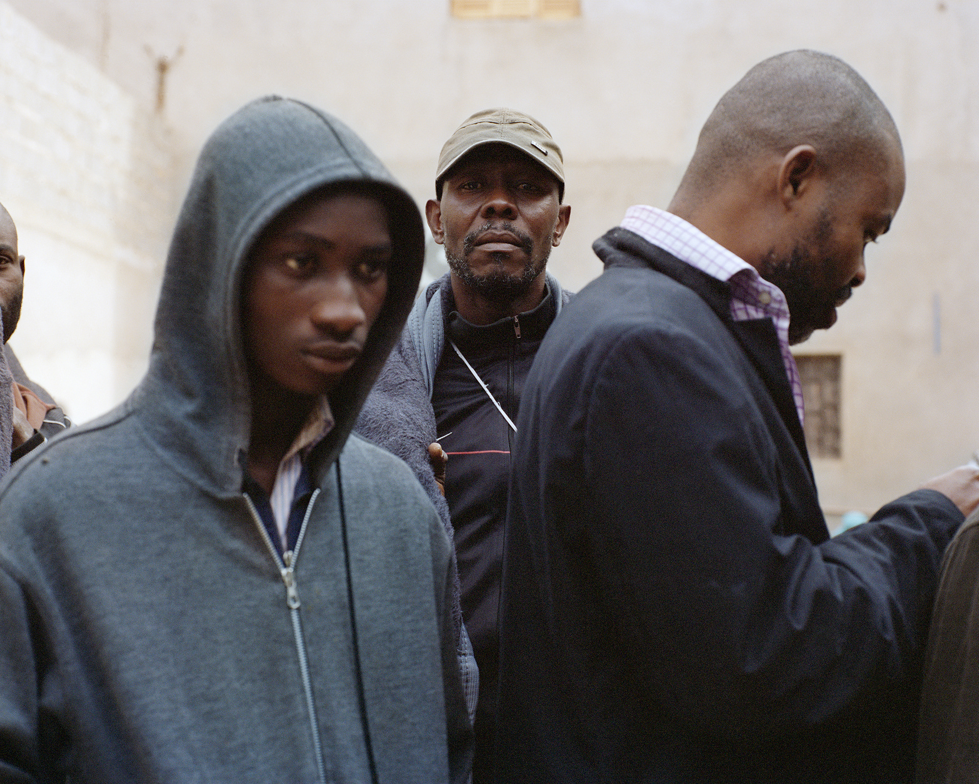Centre de détention pour migrants de Zaouia (Libye, 2014)