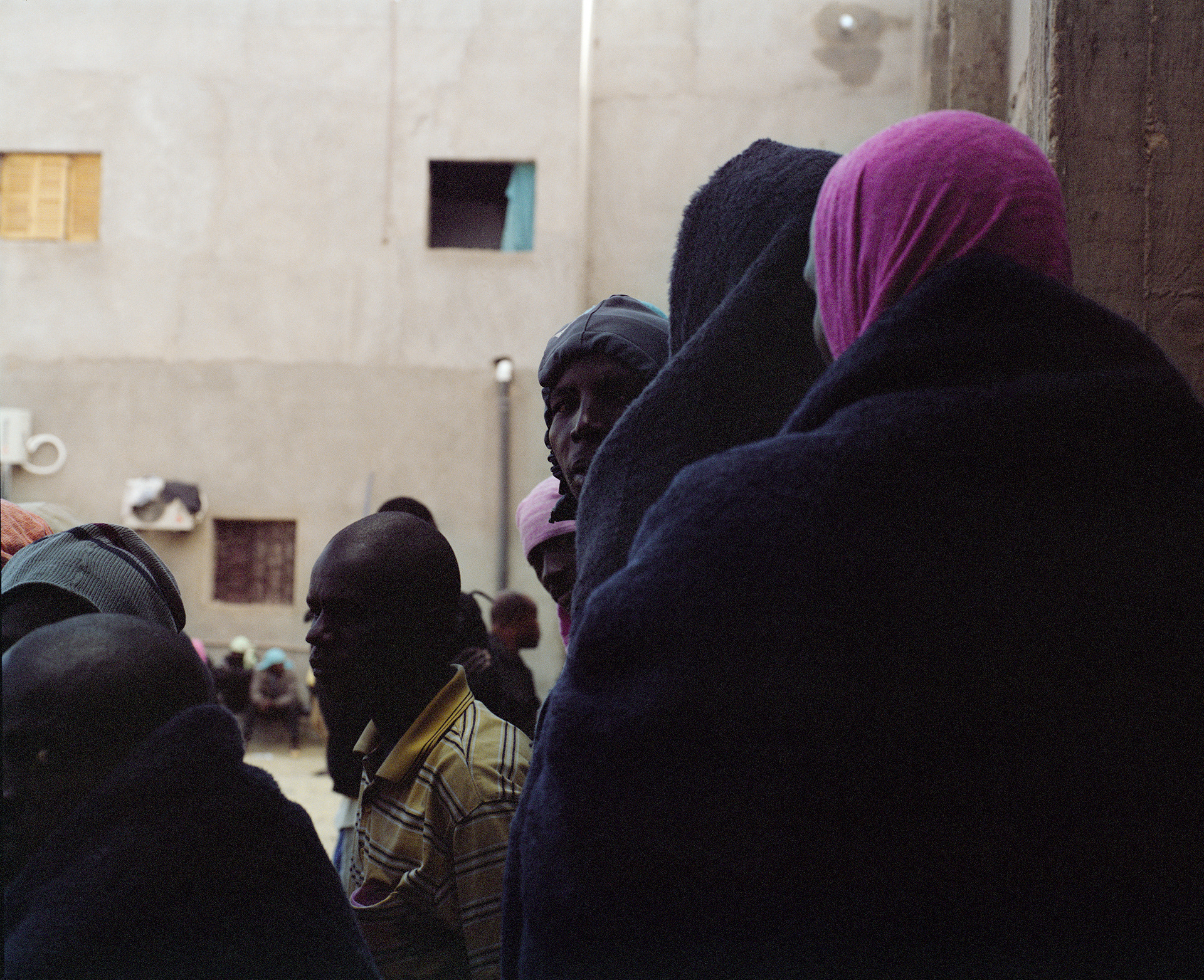Centre de détention pour migrants de Zaouia (Libye, 2014)