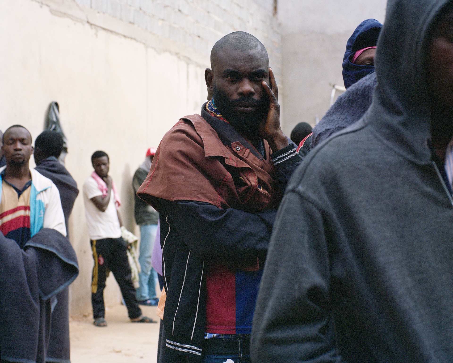 Centre de détention pour migrants de Zaouia (Libye, 2014)