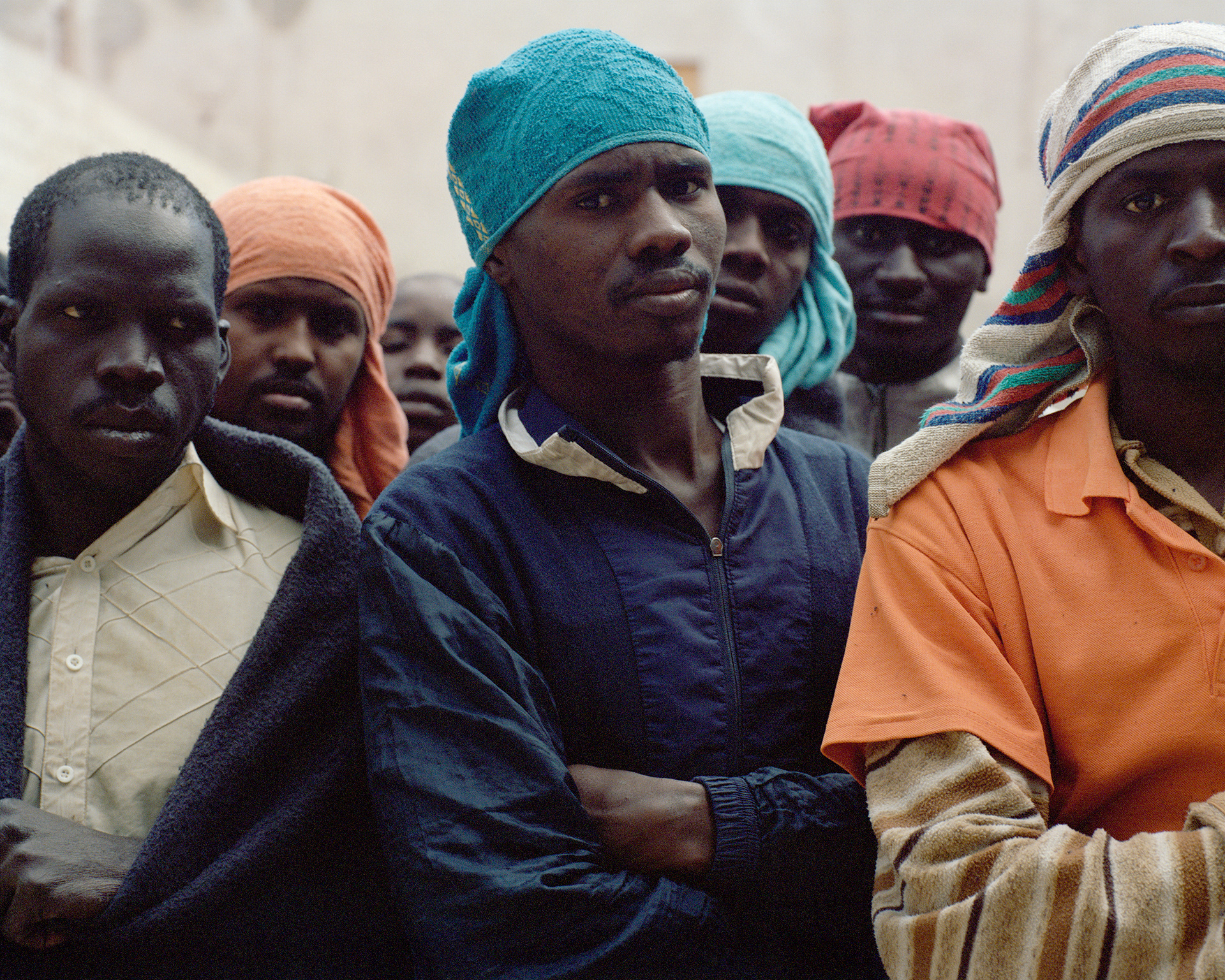 Centre de détention pour migrants de Zaouia (Libye, 2014)