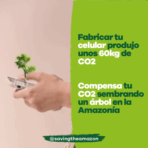 Campaña pauta RRSS Saving the Amazon