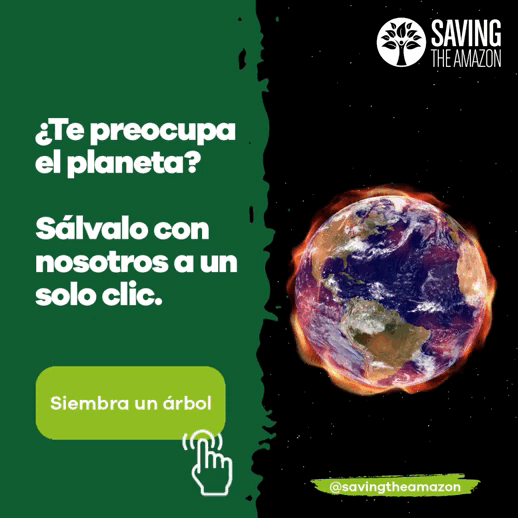 Campaña pauta RRSS Saving the Amazon