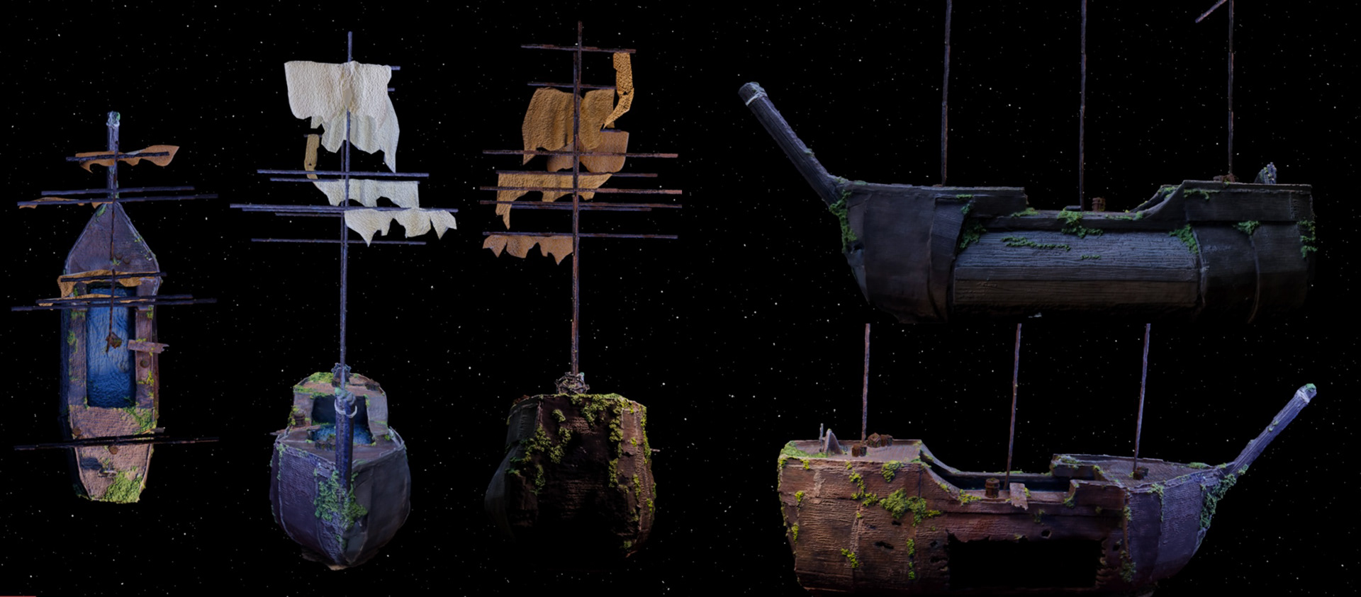 Foam Boat 3D Elements