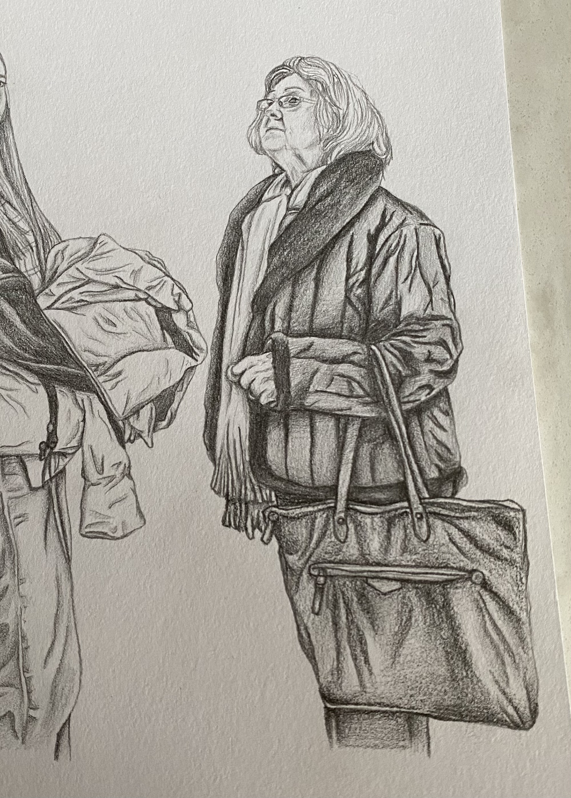 Drawing in Life - in person reference and photo reference - 40 minutes