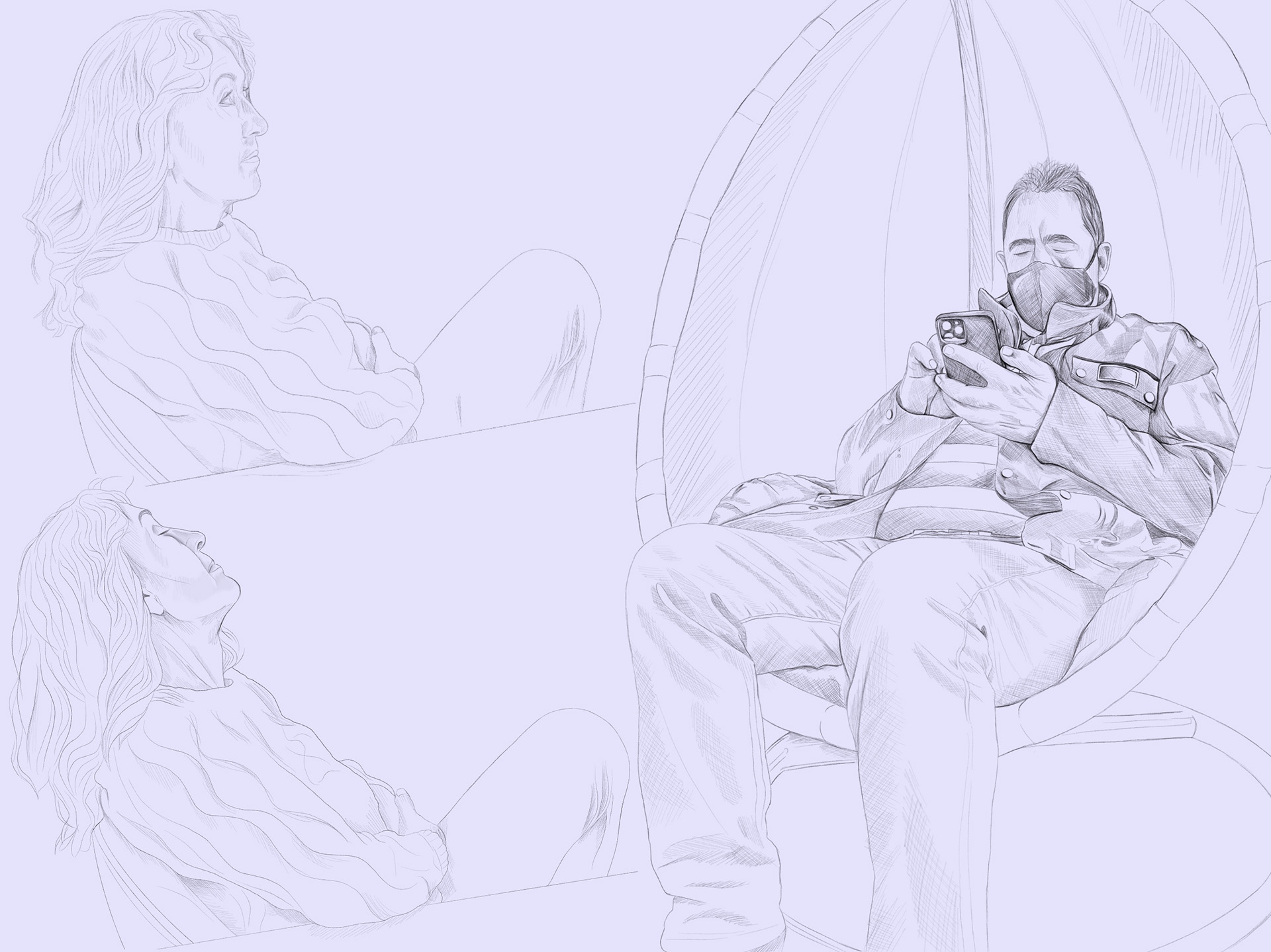 Life Drawing - Digital Surface. 10-15 minutes