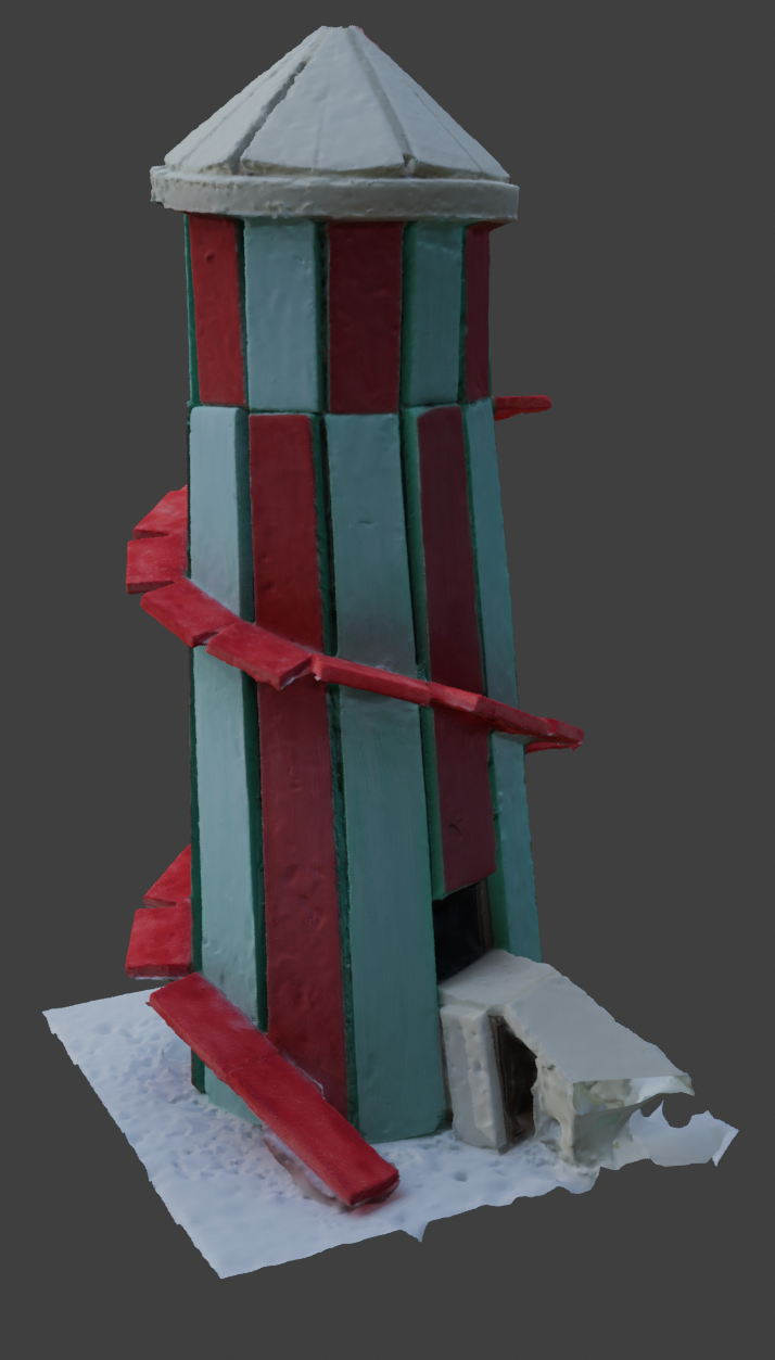 Reality Capture Foam Heater Skelter