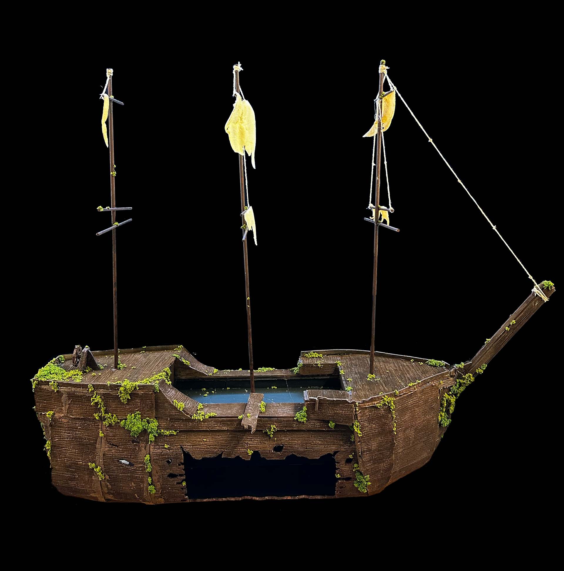 Foam Boat Model