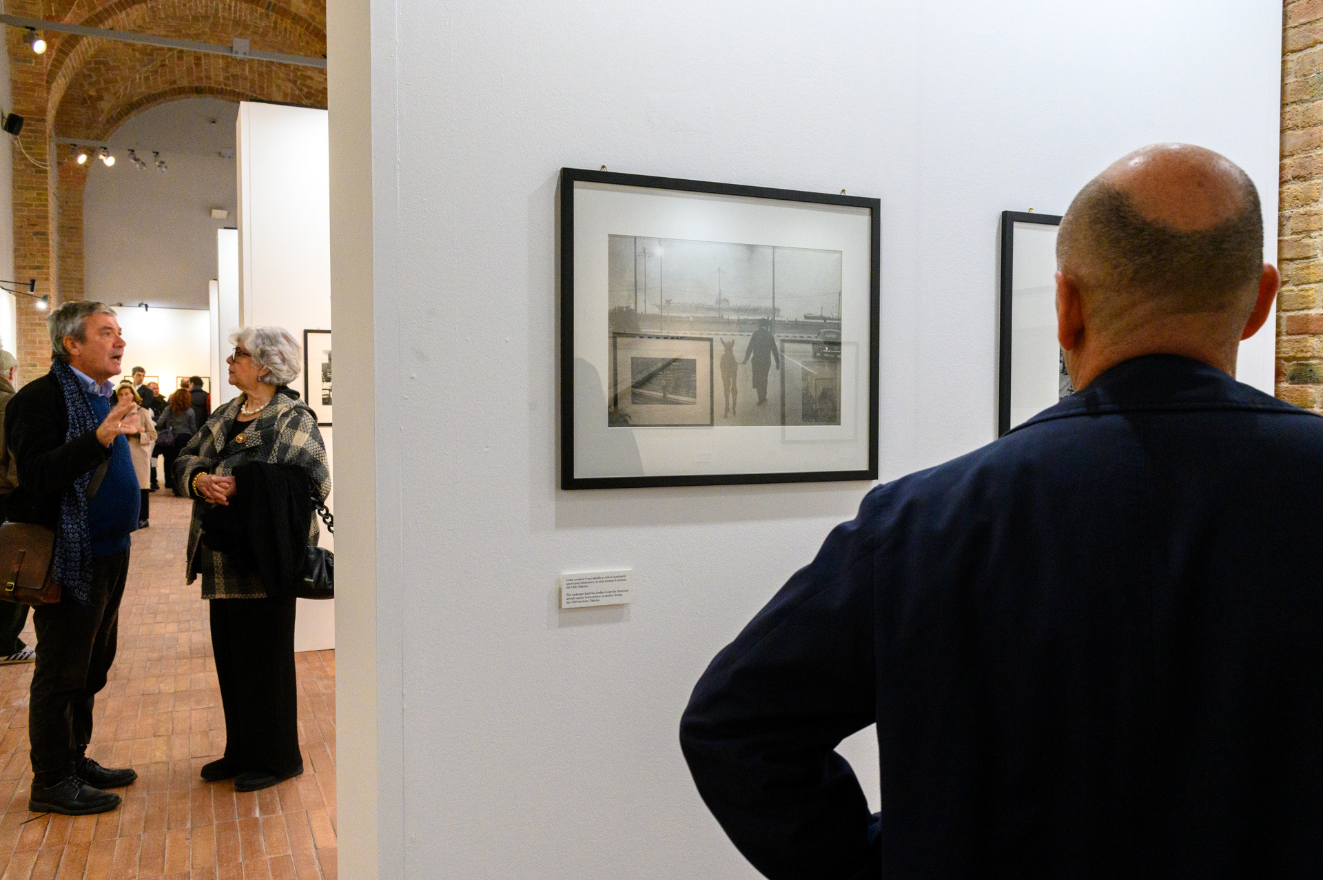 Mostra dedicata al grande fotografo Enzo Sellerio alla Galleria di Arte Moderna, di Palermo.di Palermo