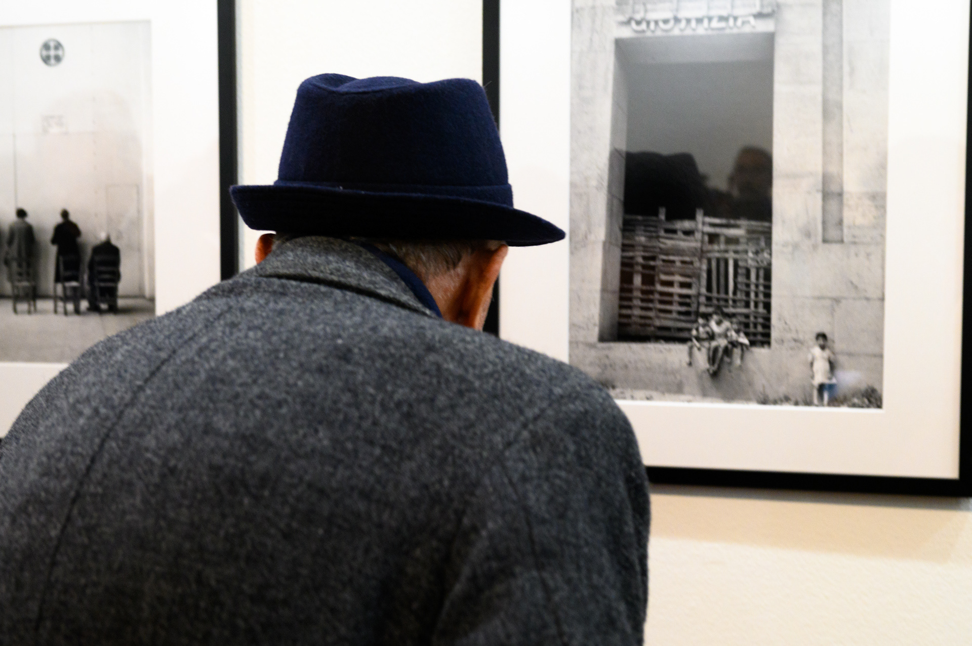 Mostra dedicata al grande fotografo Enzo Sellerio alla Galleria di Arte Moderna, di Palermo.di Palermo