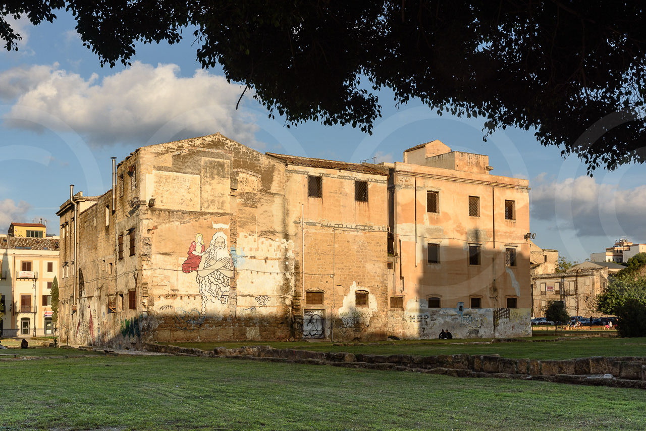 Piazza Magione,Palermo,Italy