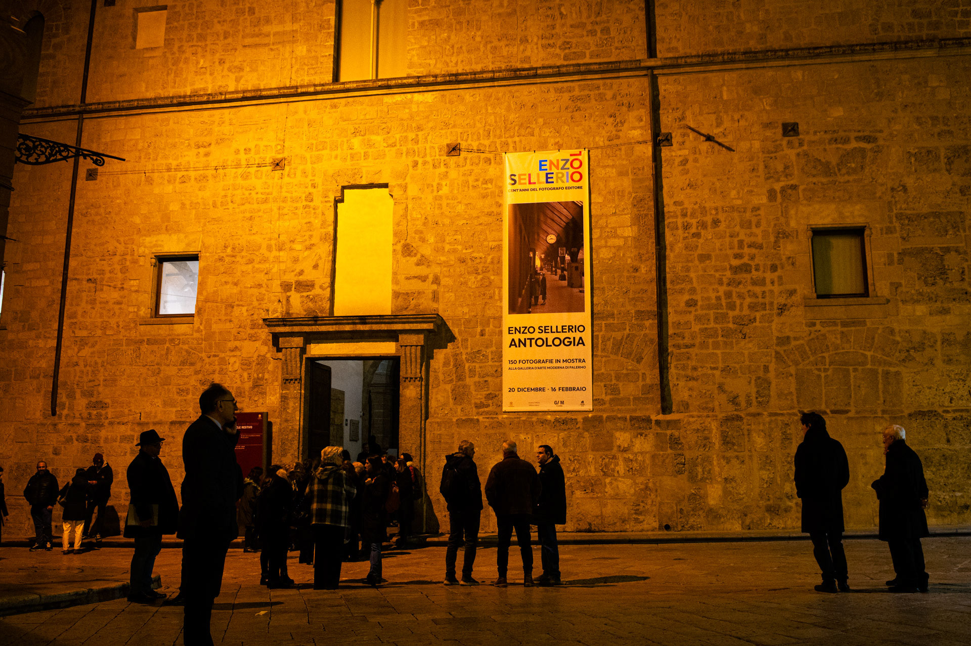 Palazzo Bonet, uno dei due complessi architettonici della sede GAM di Palermo,Italy.