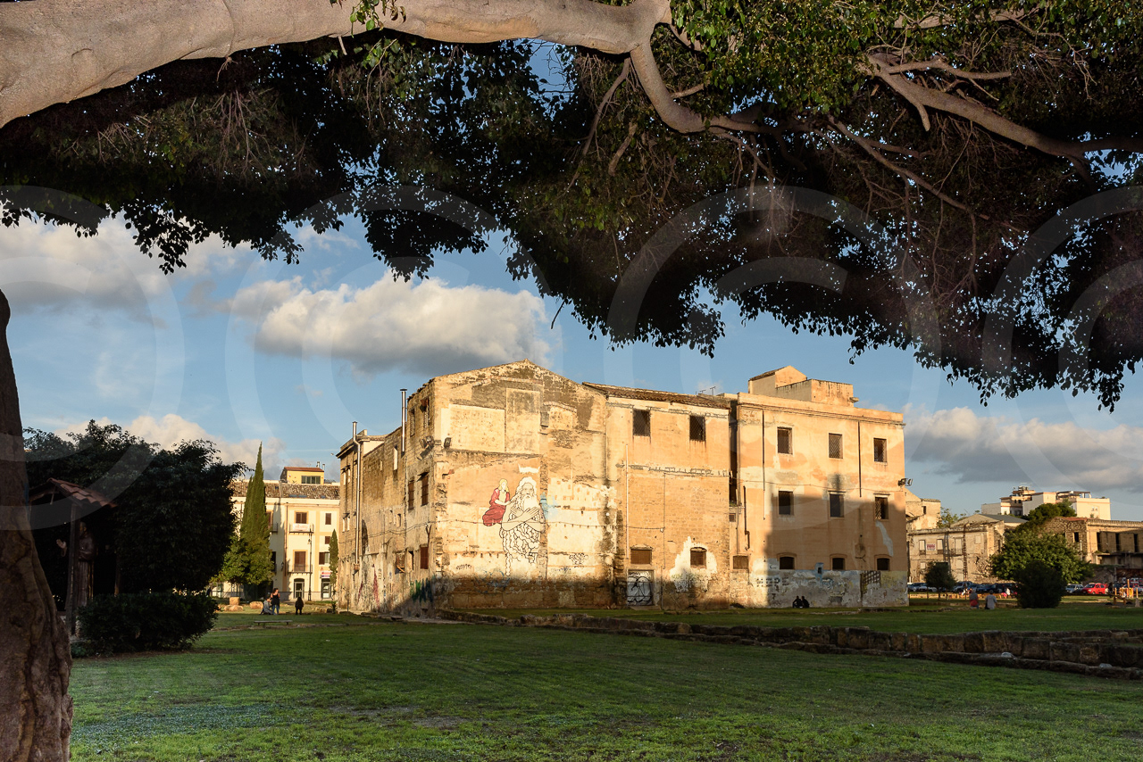 Piazza Magione,Palermo,Italy