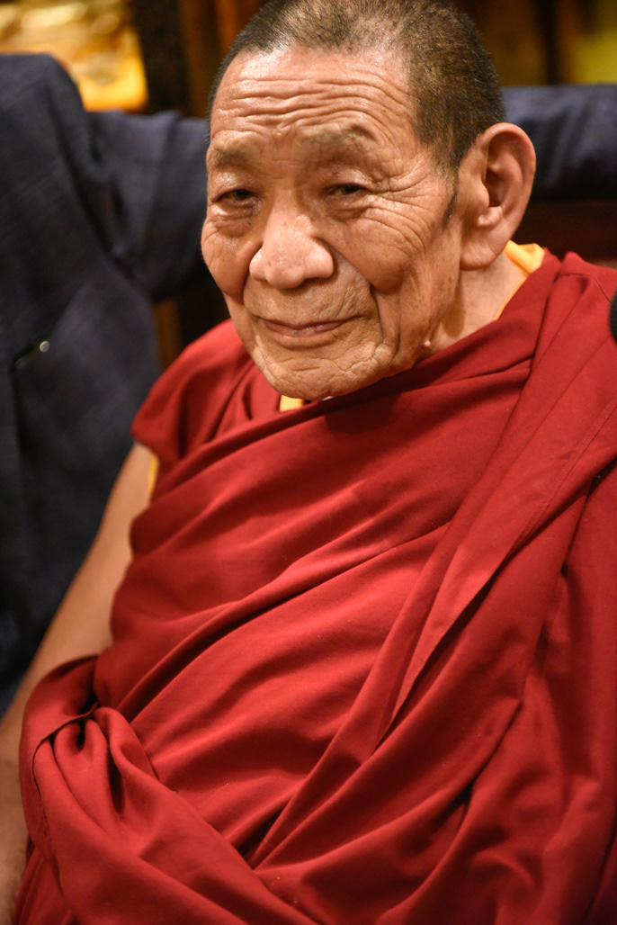 Venerabile Lama Ciampa Monlam. Inaugurazione sede associazioni Buddhiste. Palermo, Italy, 2016