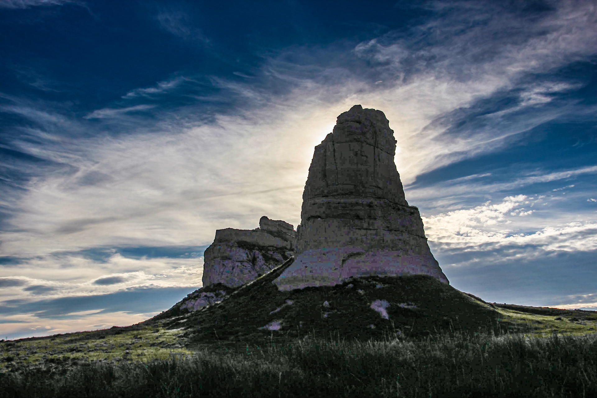 Courthouse & Jail Rocks - Near Bridgeport, Nebraska