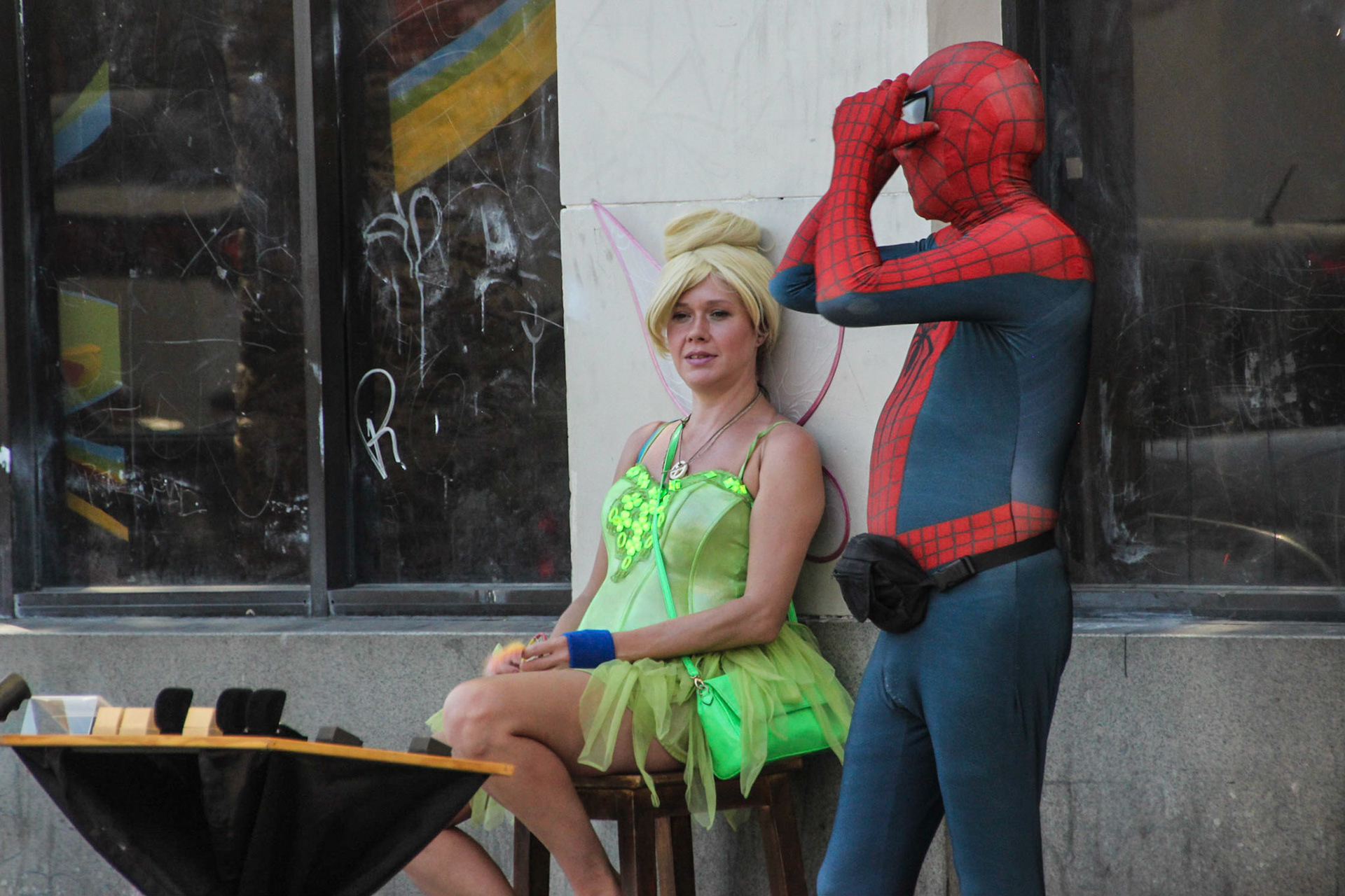 Tough Times for Superheroes - Hollywood, California
