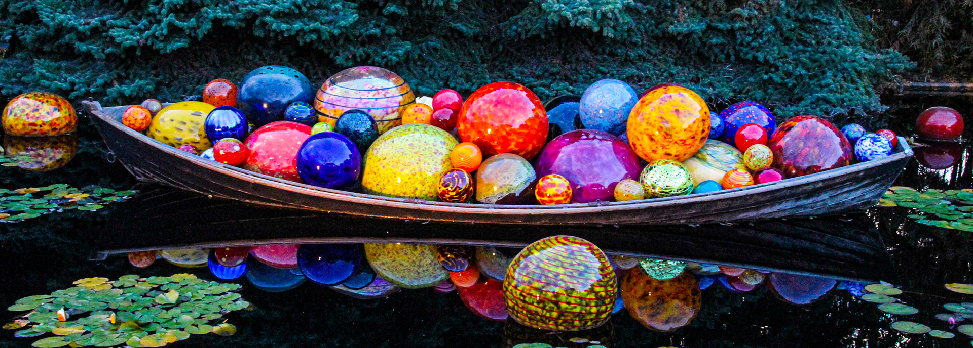 Dale Chihuly Exhibit at the Denver Botanic Gardens