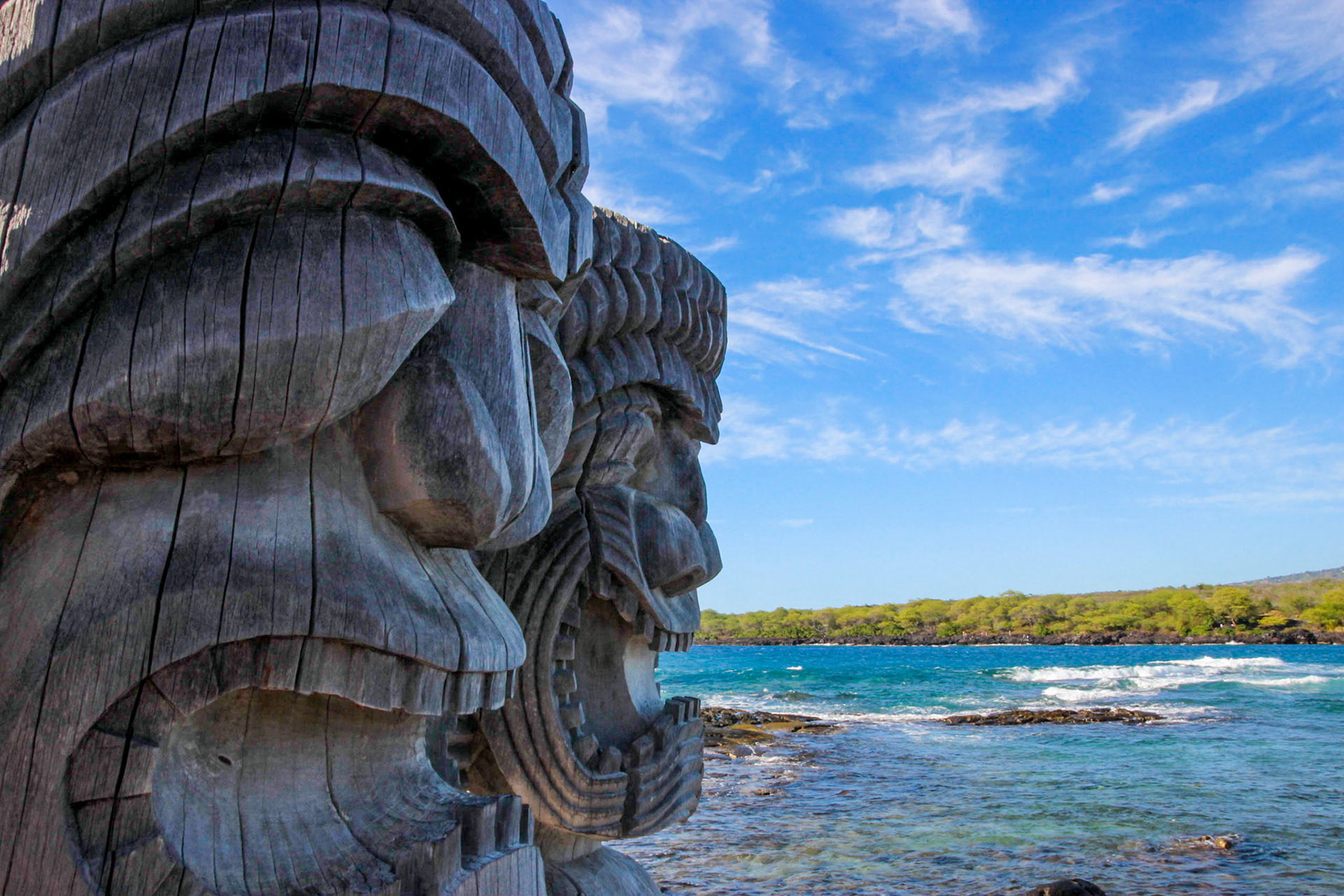 Pu`uhonua O Hōnaunau or Place of Refuge National Historical Park, Hawaii