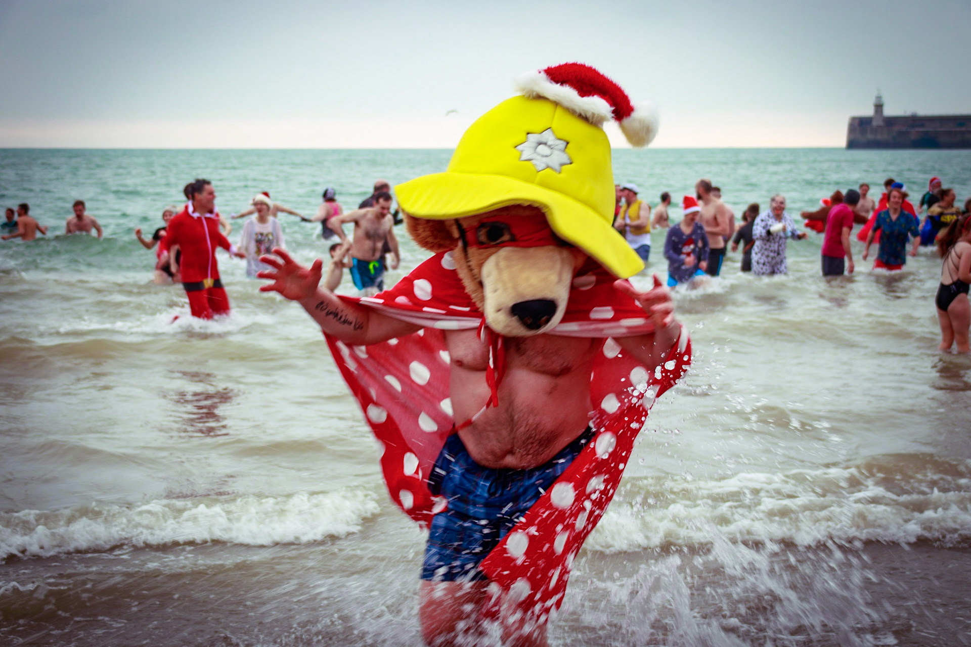 Boxing Day Dip - Folkestone, Kent