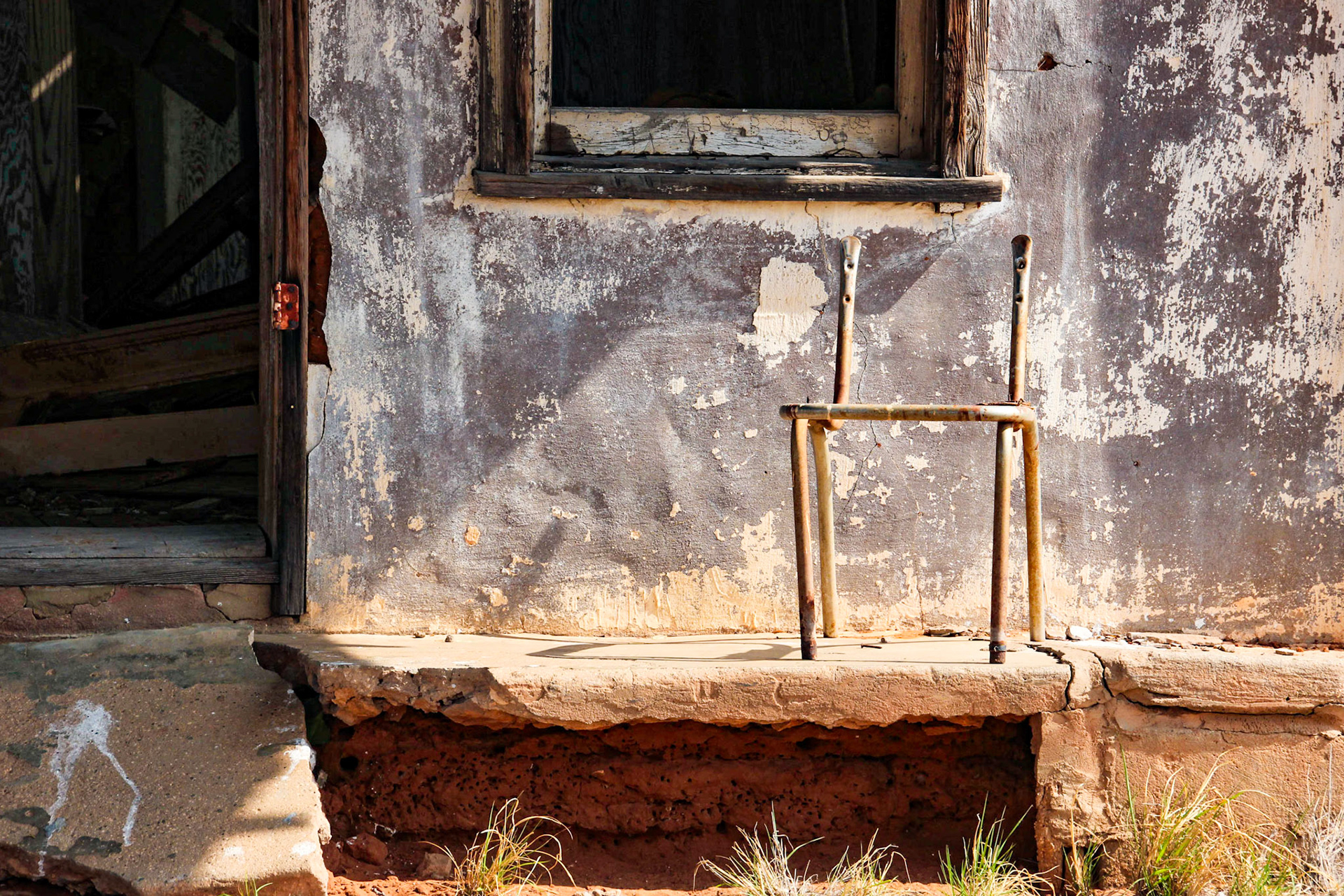 Abandonded Gas Station on Old Route 66 - Glenrio, New Mexico