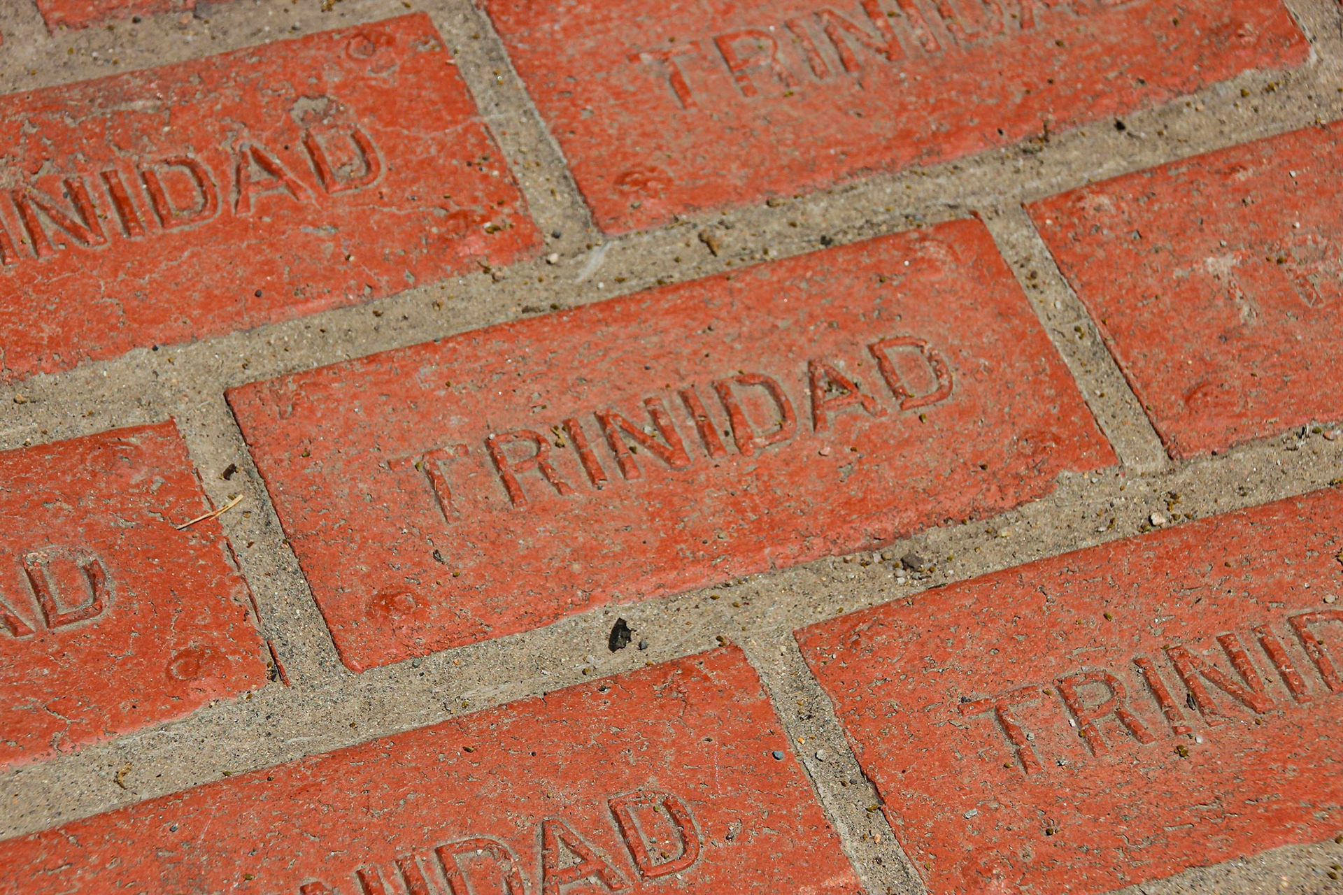 Brick Streets in Trinidad, Colorado