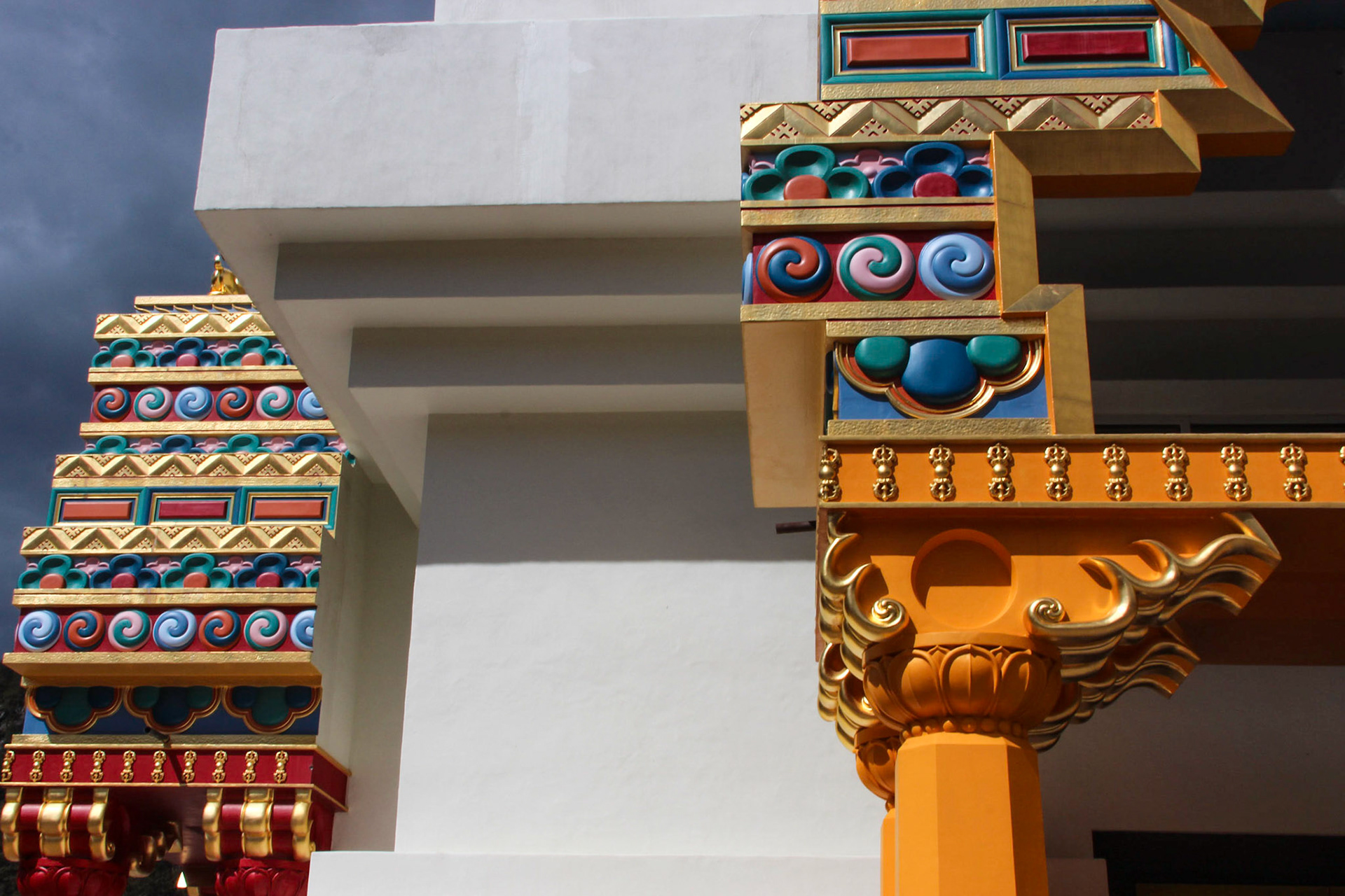 The Great Stupa of Dharmakaya
Which Liberates Upon Seeing