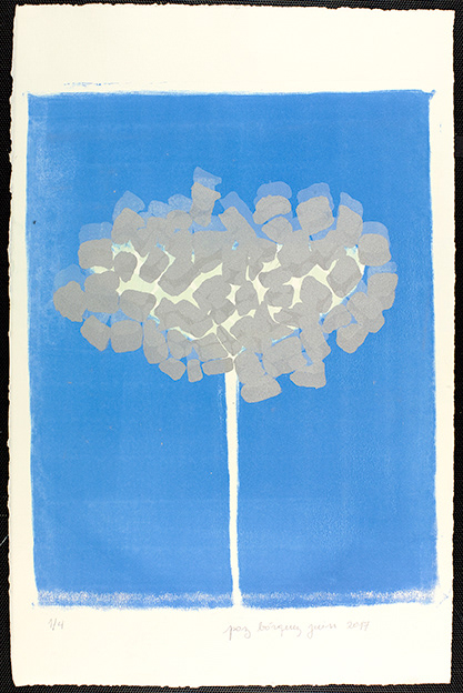 «Une vie bien remplie», 2017. Lithographie originale sur papier d’un format total de 32x 50cm . Numérotée de 1 de 4 et signée au crayon par l'artiste.