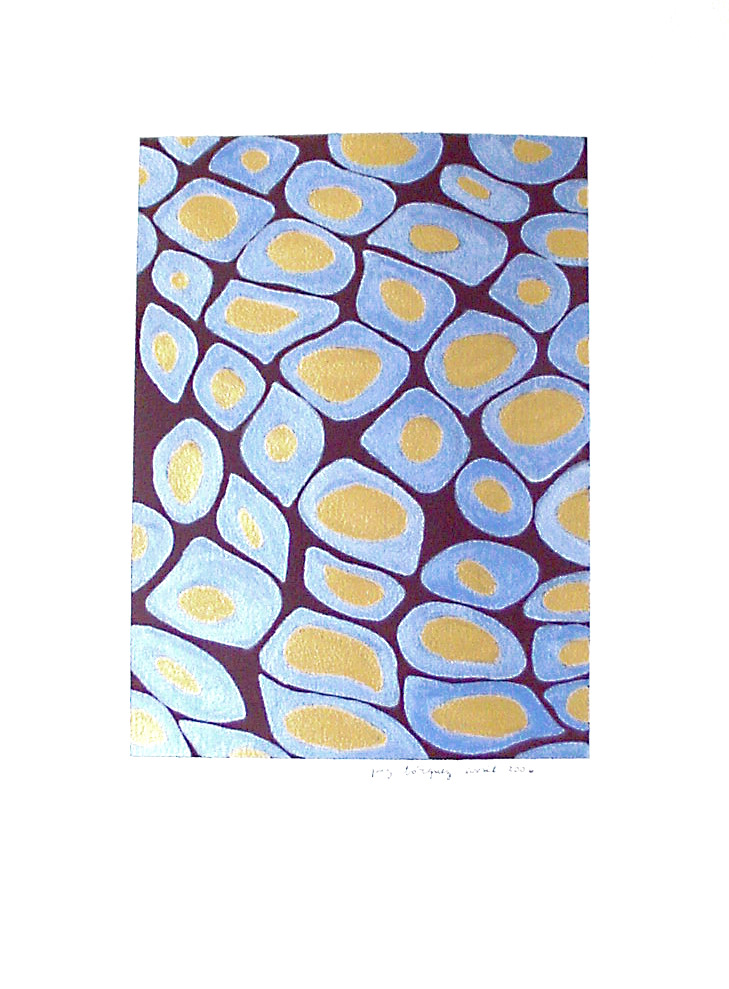 Galettes, encre sur papier: 46x61