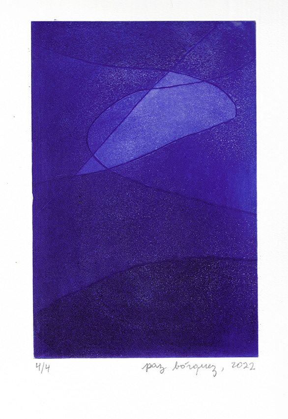 "Composition en violette" 2022