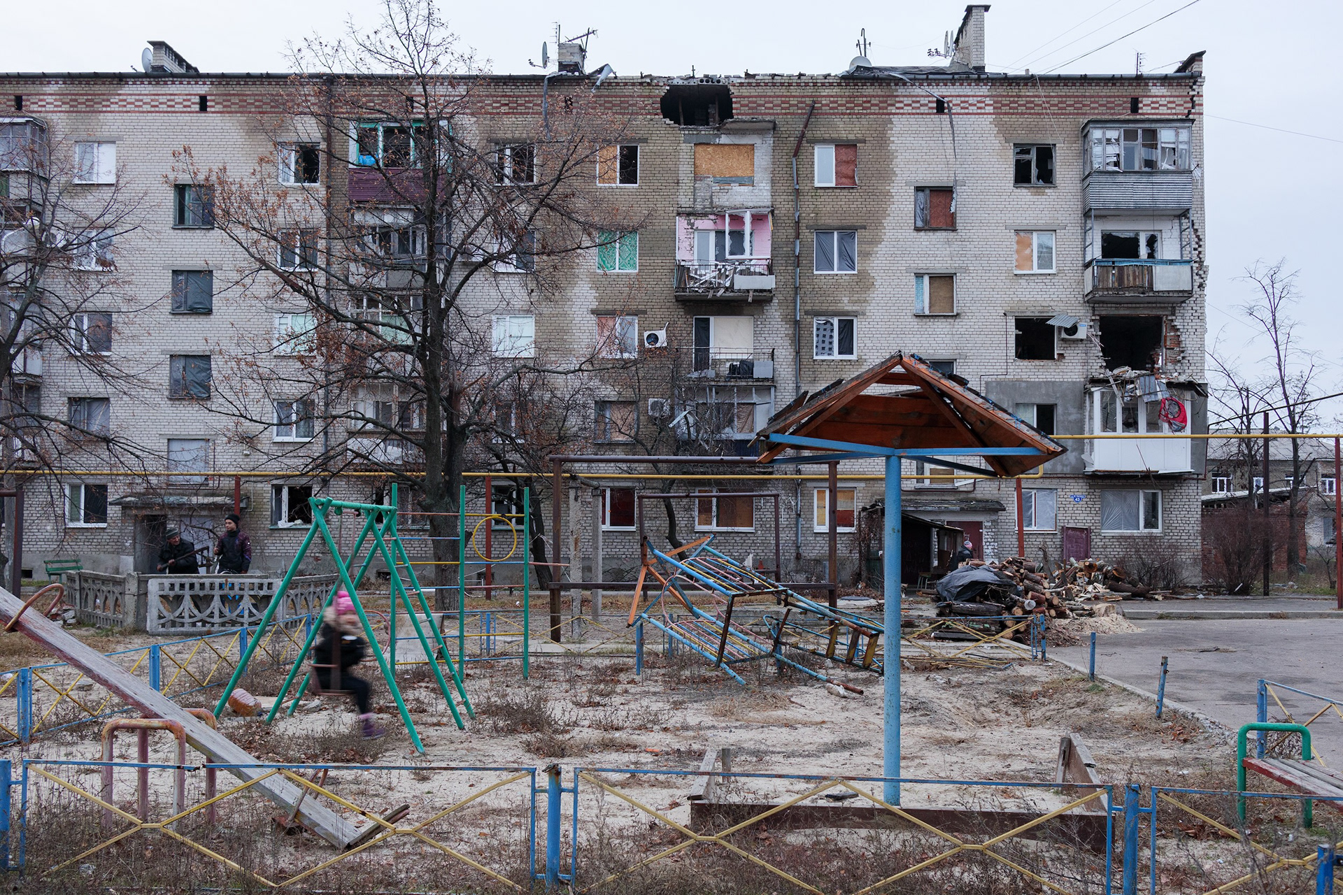 Lyman, Donetska oblast 01.01.2023