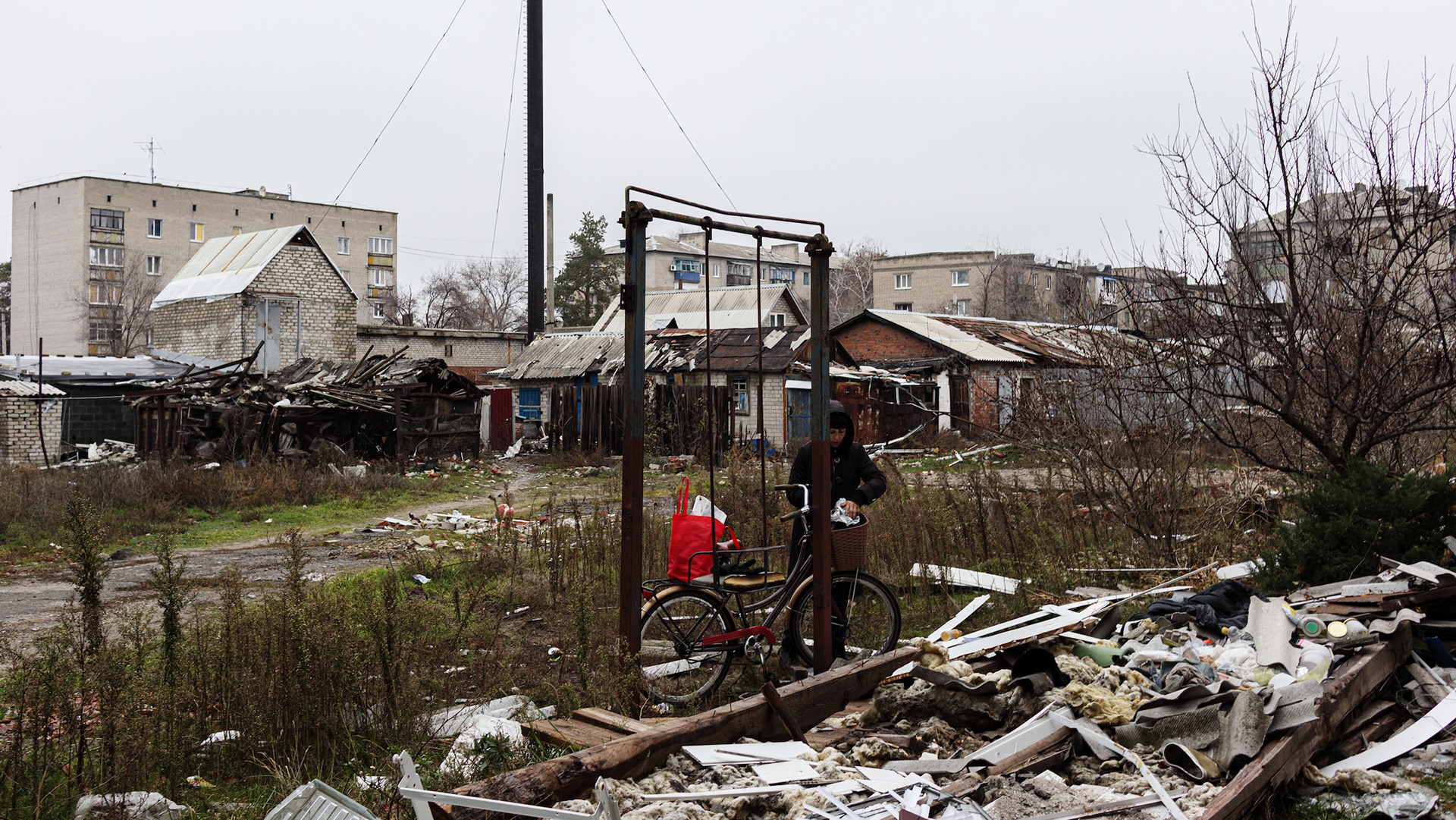 Lyman, Donetska oblast 21.11.2022