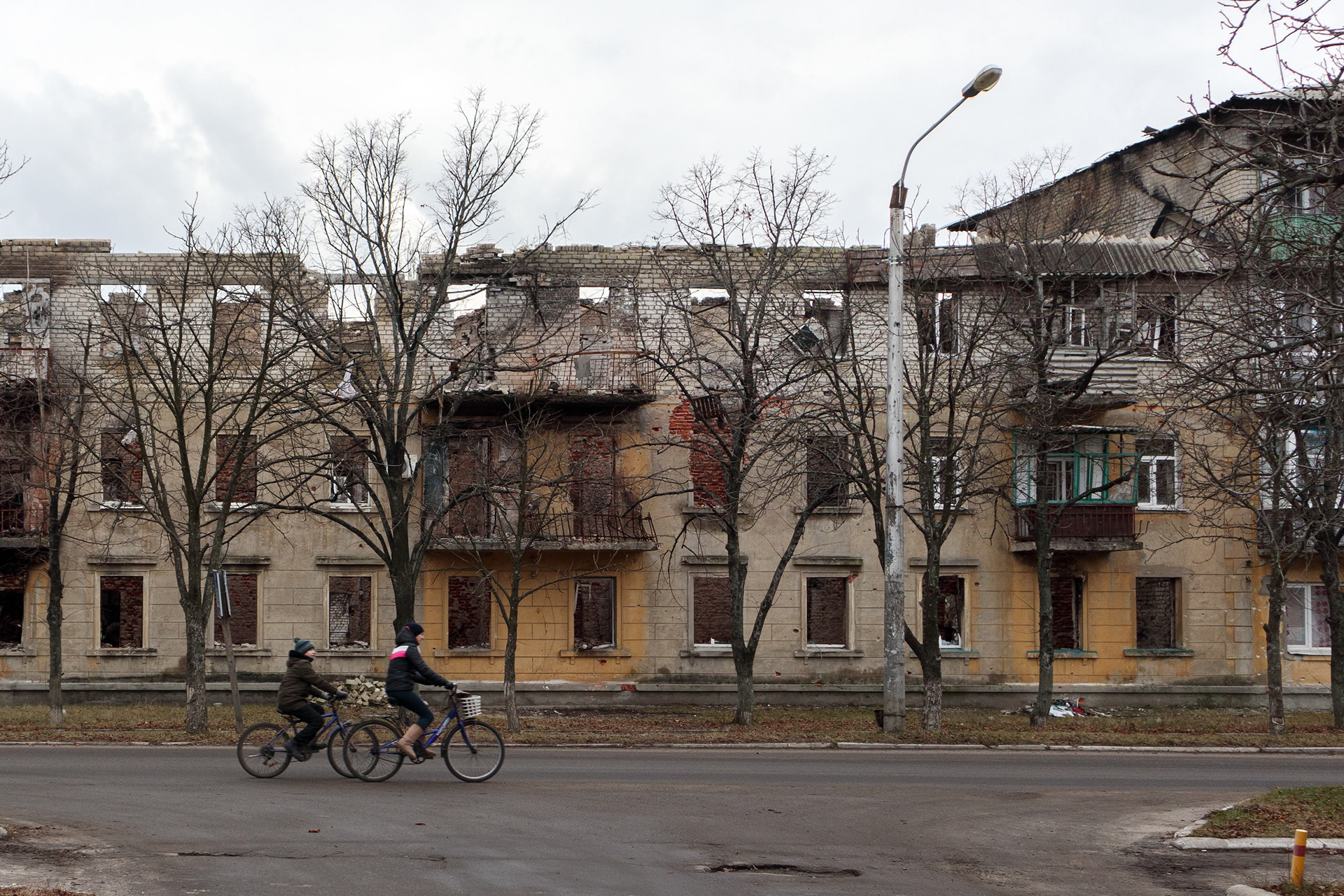 Lyman, Donetska oblast 01.01.2023