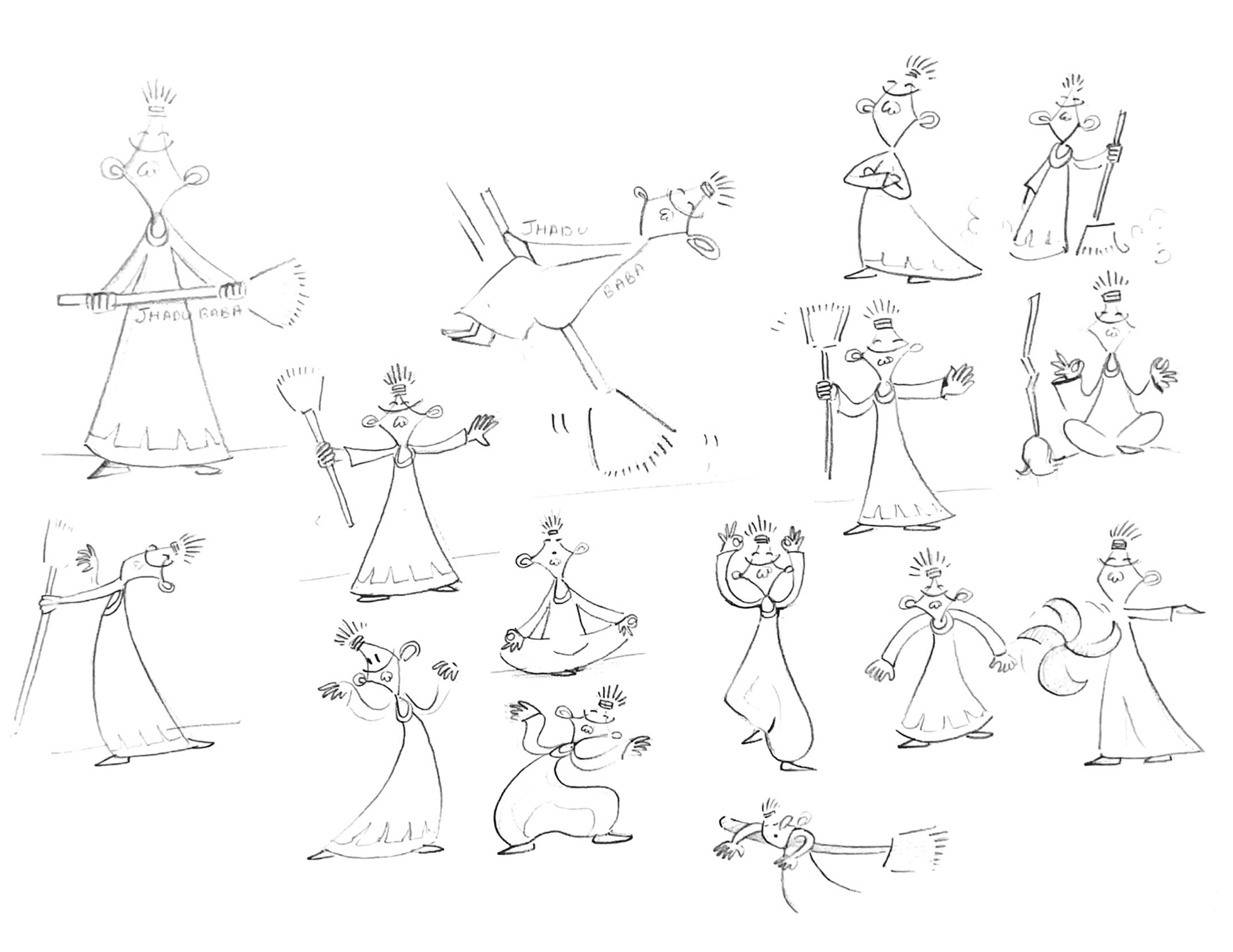 Action Drawings