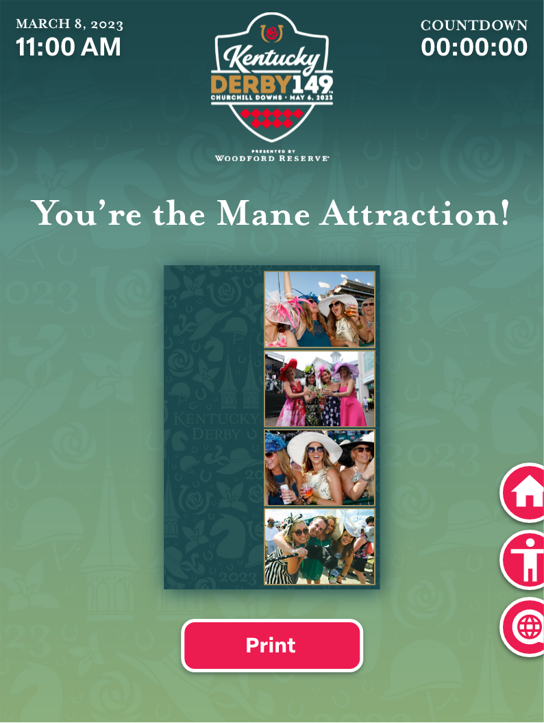 Photobooth Print Screen